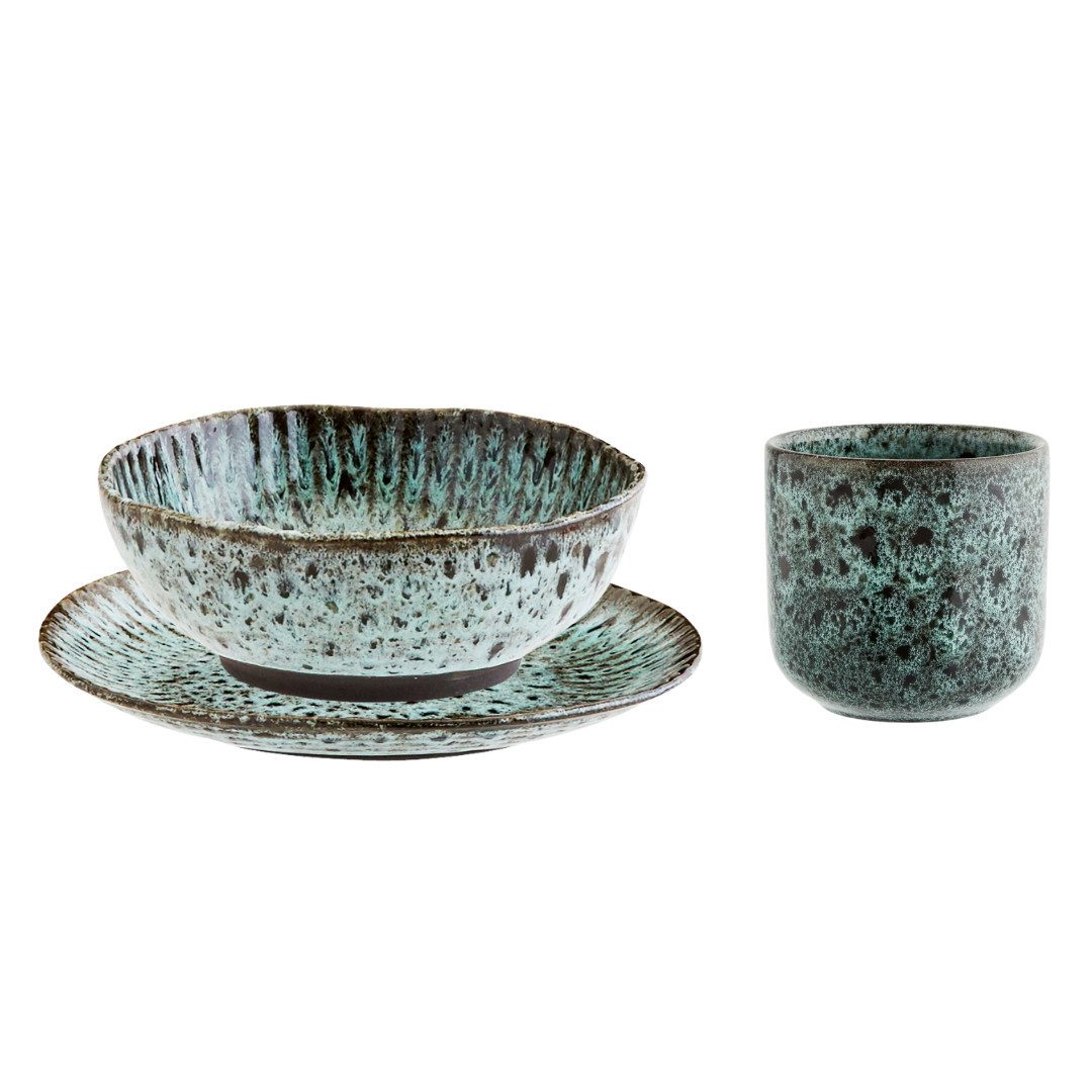 Madam Stoltz-Seashell tray - röd