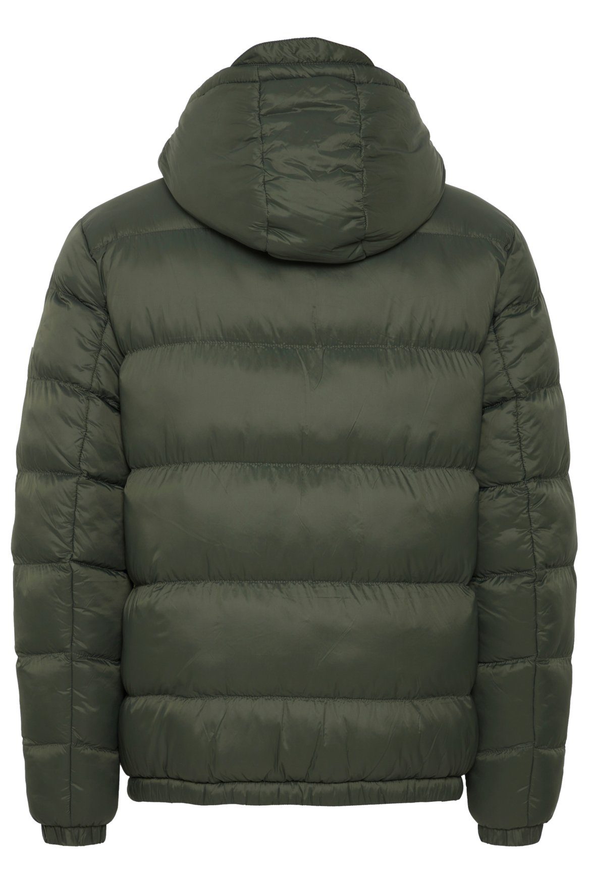 Kapuze mit Dicke Blend Parka Outdoor Grün Wattiert in Blouson Winterjacke 6645