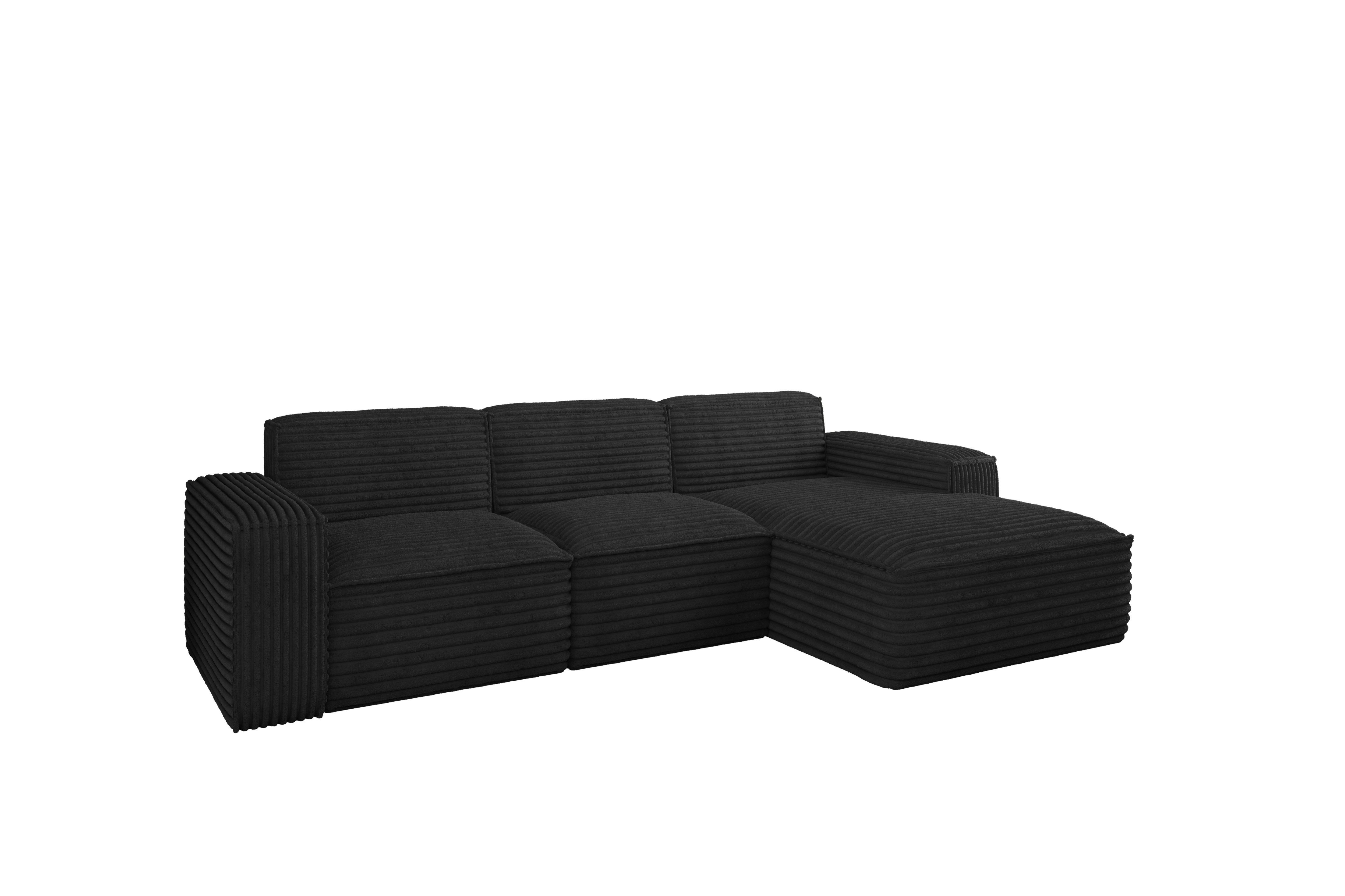 Kaiser Möbel Ecksofa Eckcouch SIENA L-Form, Stoff Poso/Salvador/Maloy/Artic günstig online kaufen