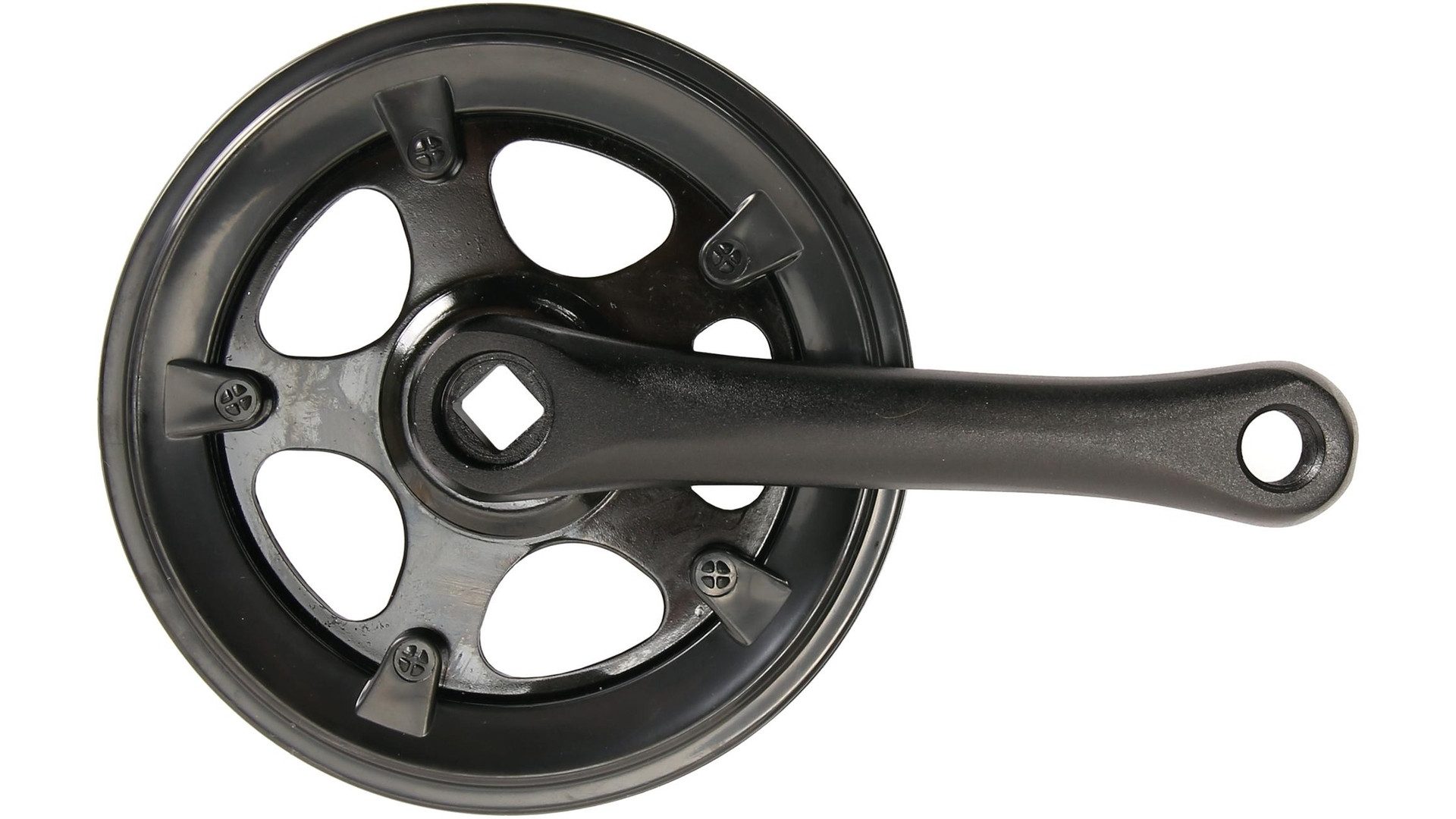 Miranda Fahrradkurbel Kettenradgarnitur 32 Zähne 165 mm mit Schutzring