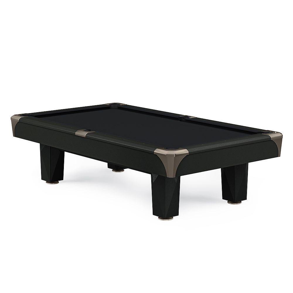 Simonis 860, Black, 8 ft (Spielfeld 224x112 cm)