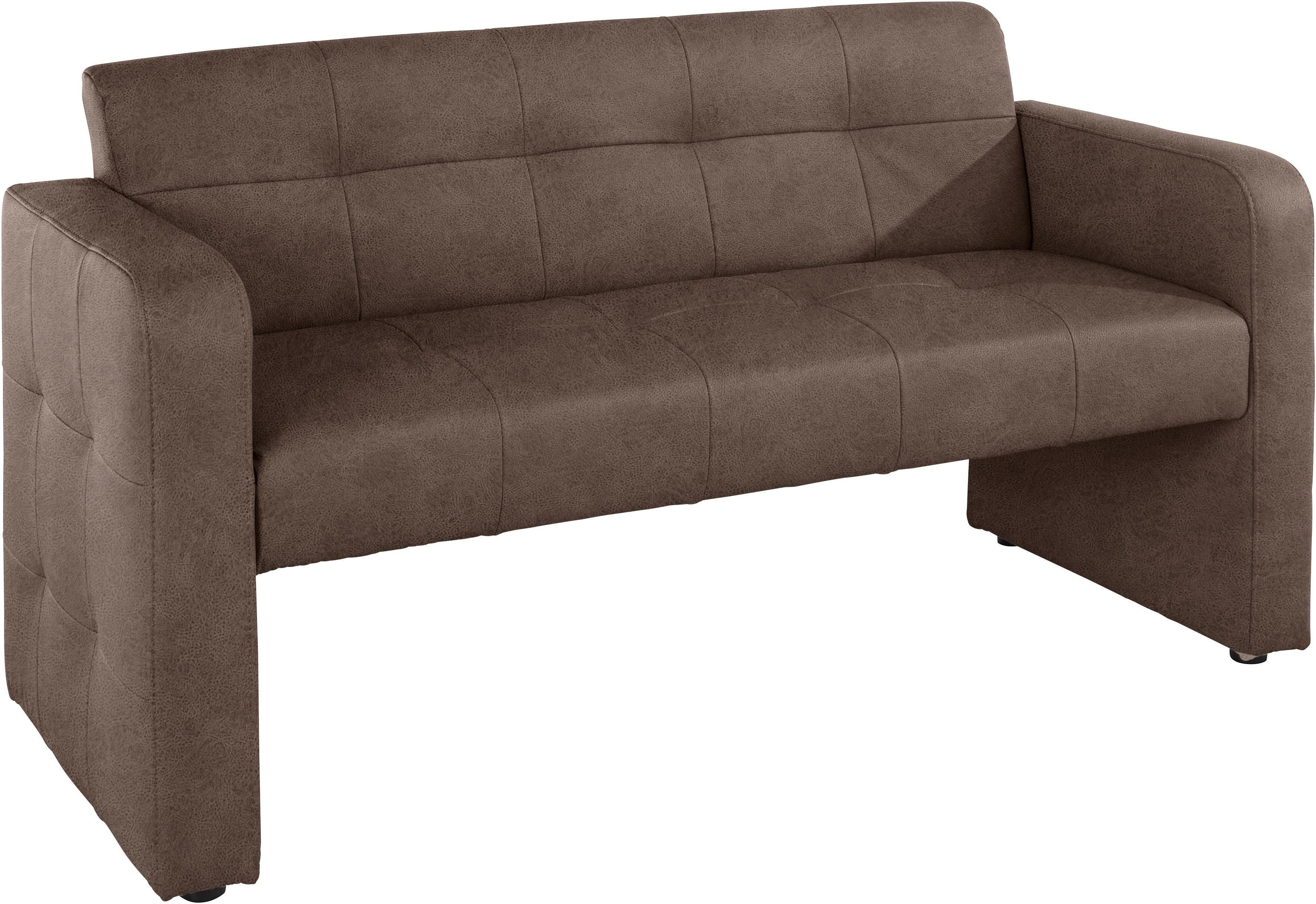 exxpo - sofa fashion Bank mit Rückenlehne, Breite 162 cm - exxpo - sofa fashion