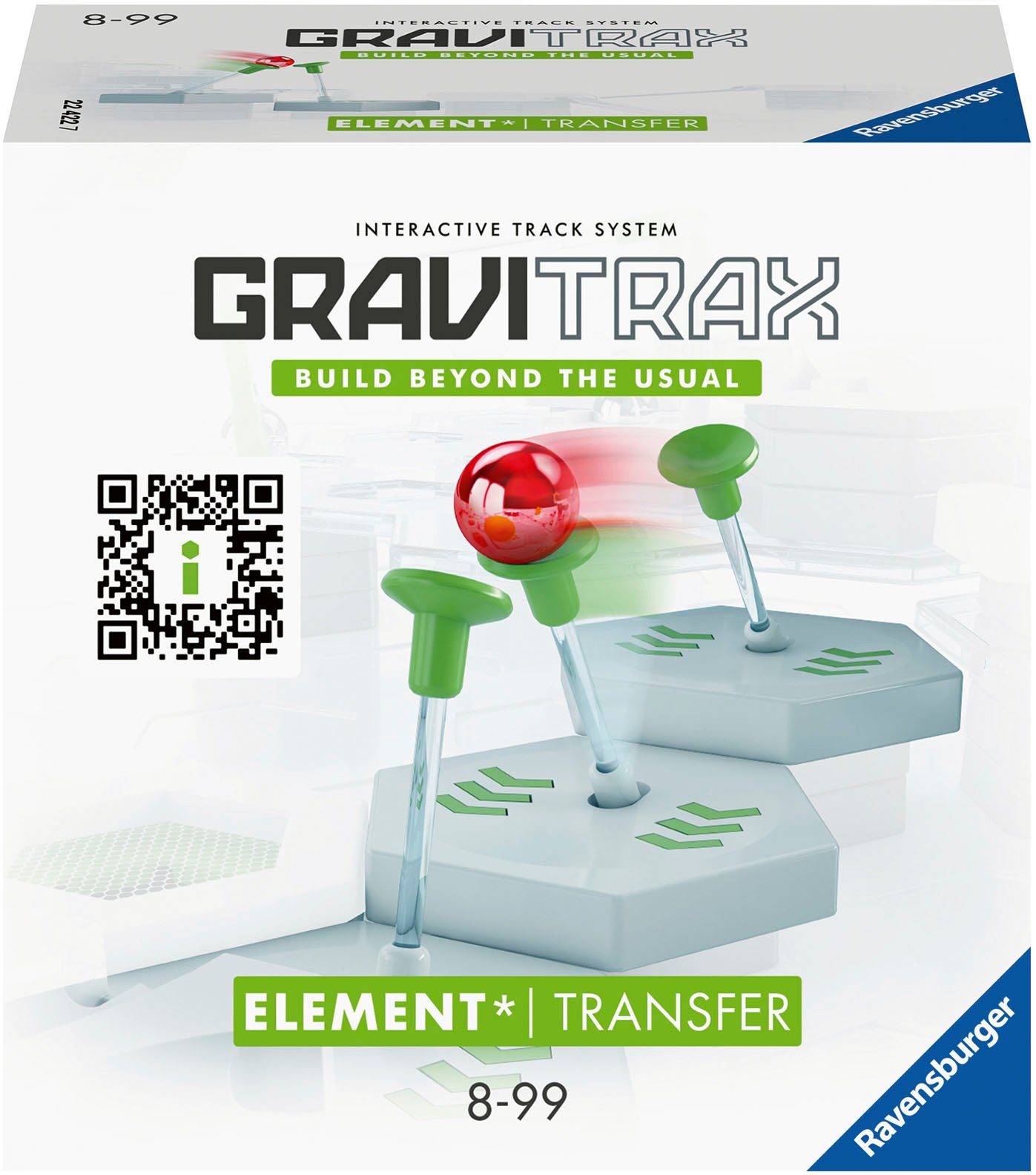 Ravensburger Kugelbahn-Bausatz GraviTrax Element Transfer, Made in Europe