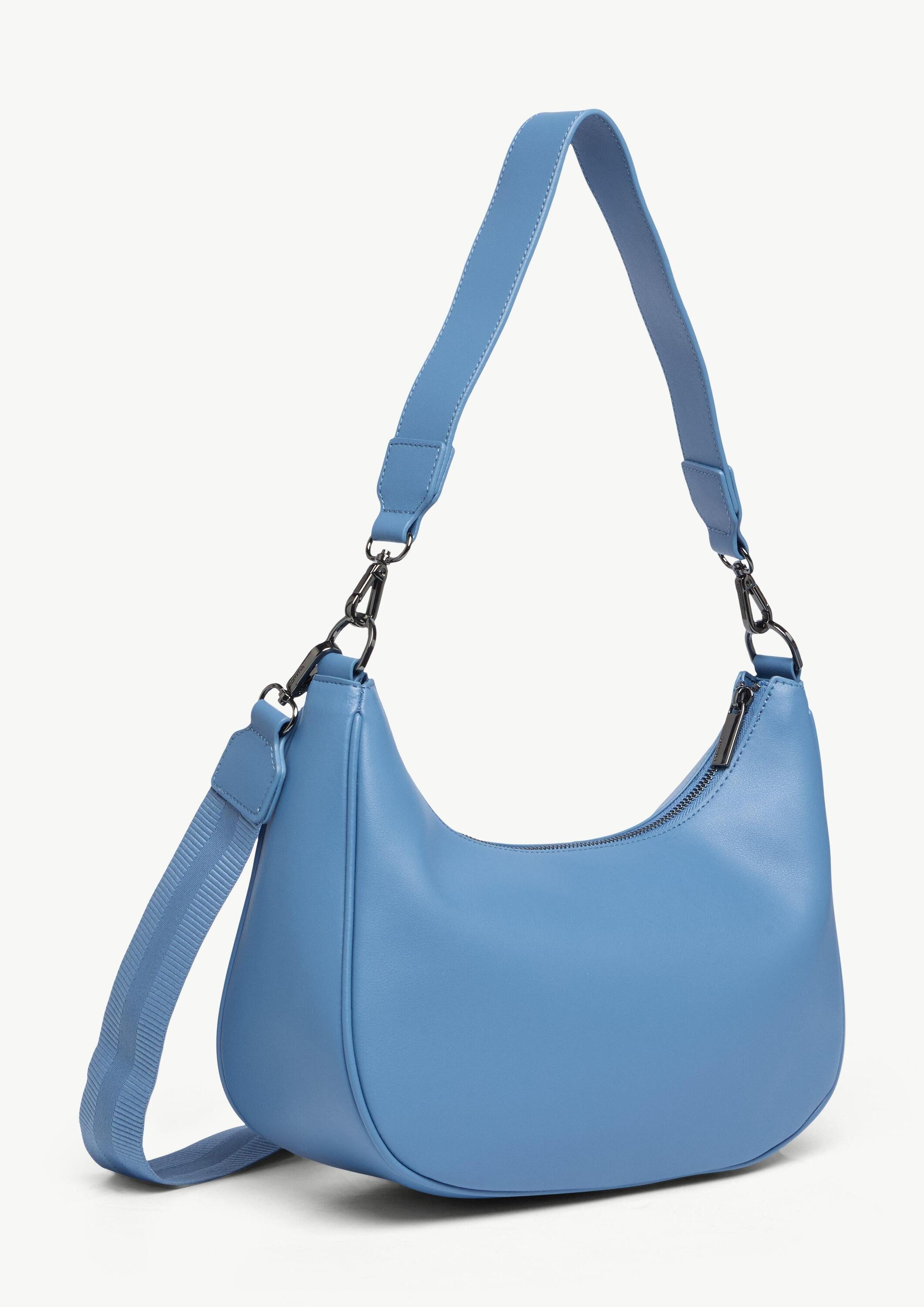 comma Umhängetasche Tasche, Hobo-Bag aus Rindsleder