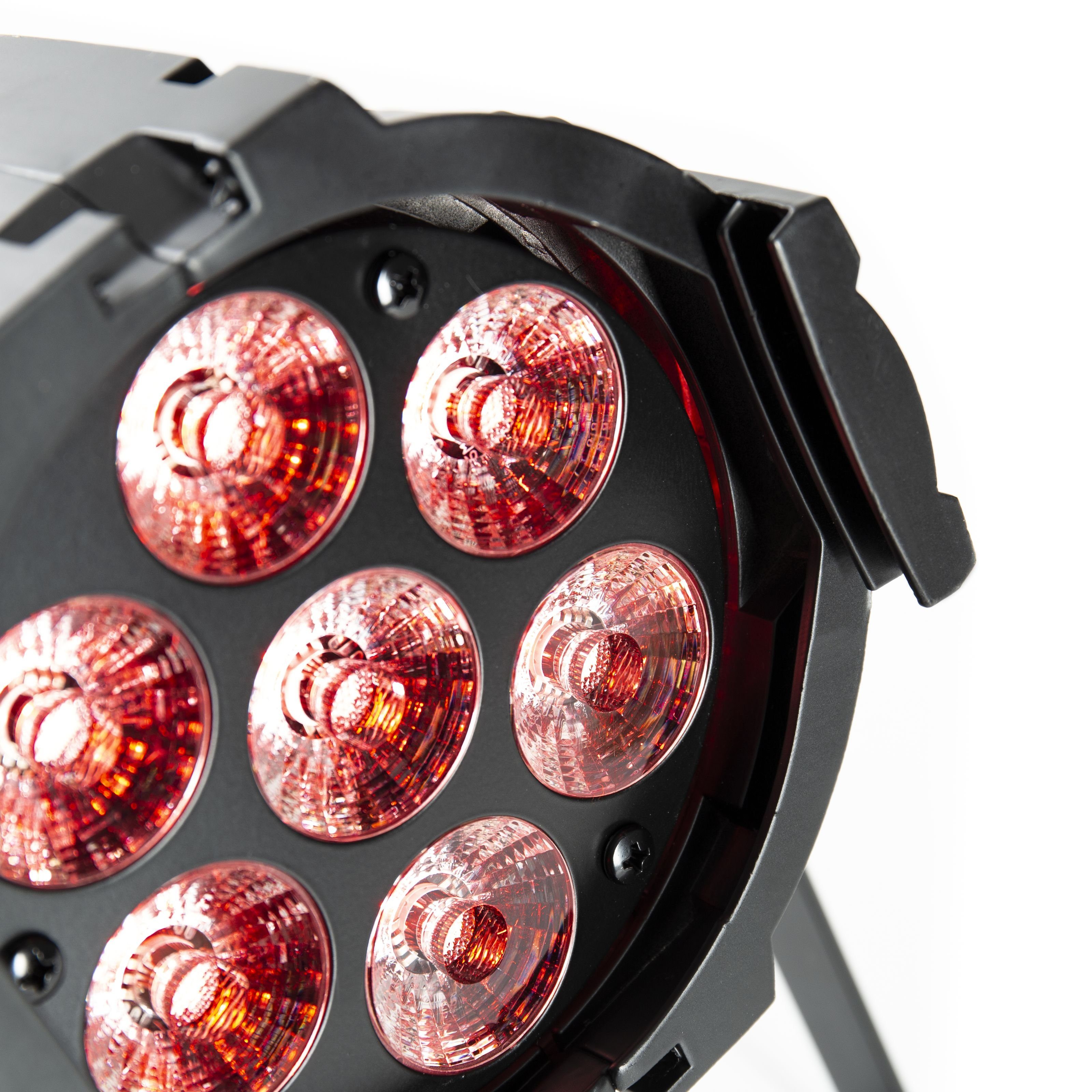 Quad lightmaXX VEGA LED PAR 7x8W - Scheinwerfer Discolicht, RGBW PAR Mini