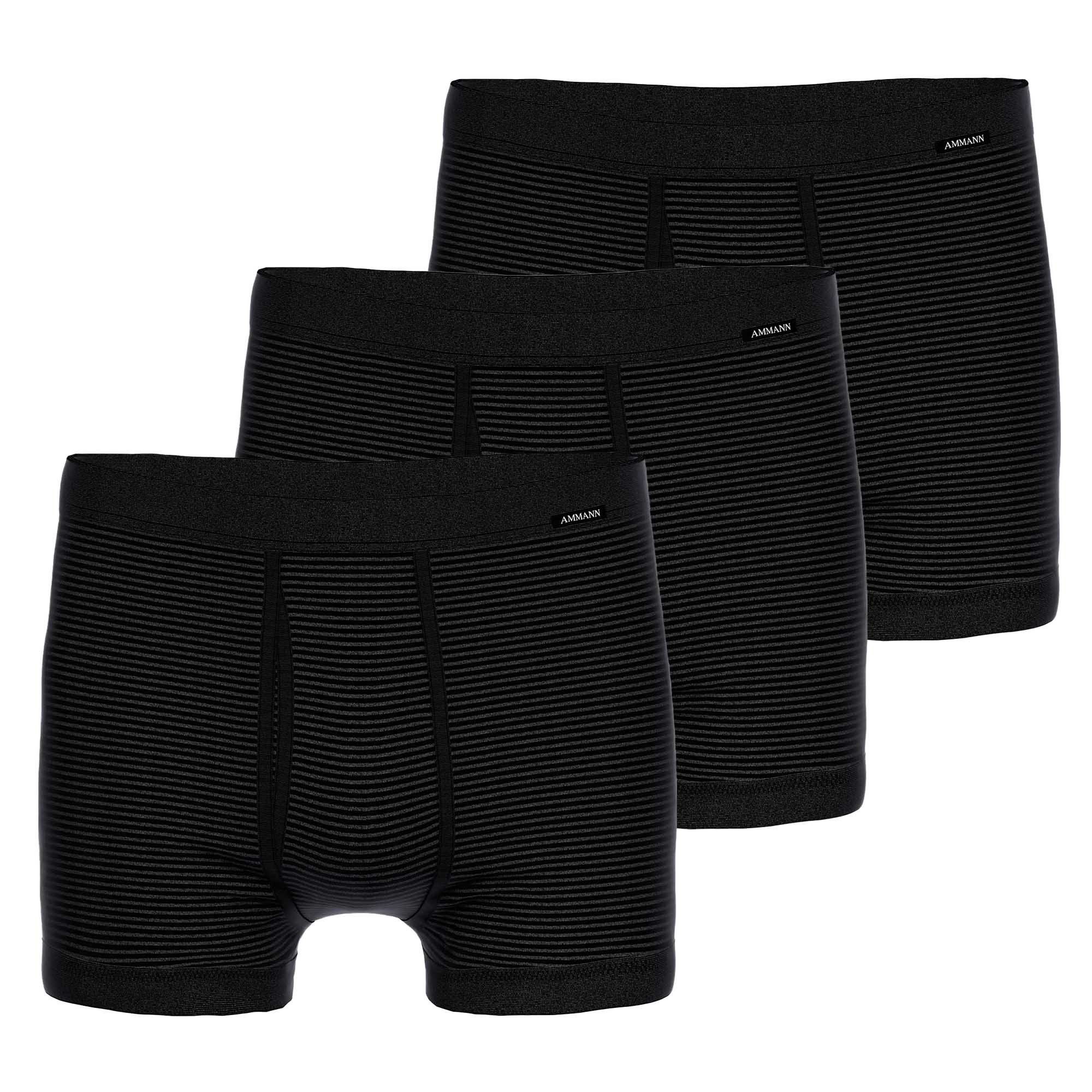 Boxer Herren Boxershort 3er Pack Baumwolle
