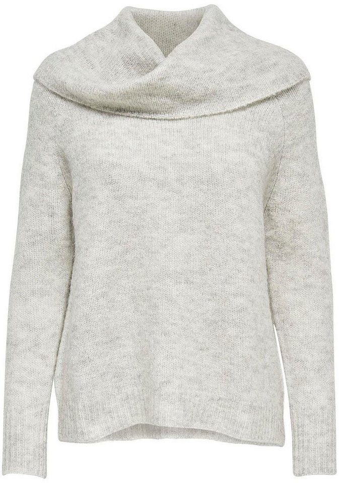 Only Carmenpullover »BERGEN« mit breitem Kragenumschlag Only Carmenpullover »BERGEN« mit breitem Kragenumschlag