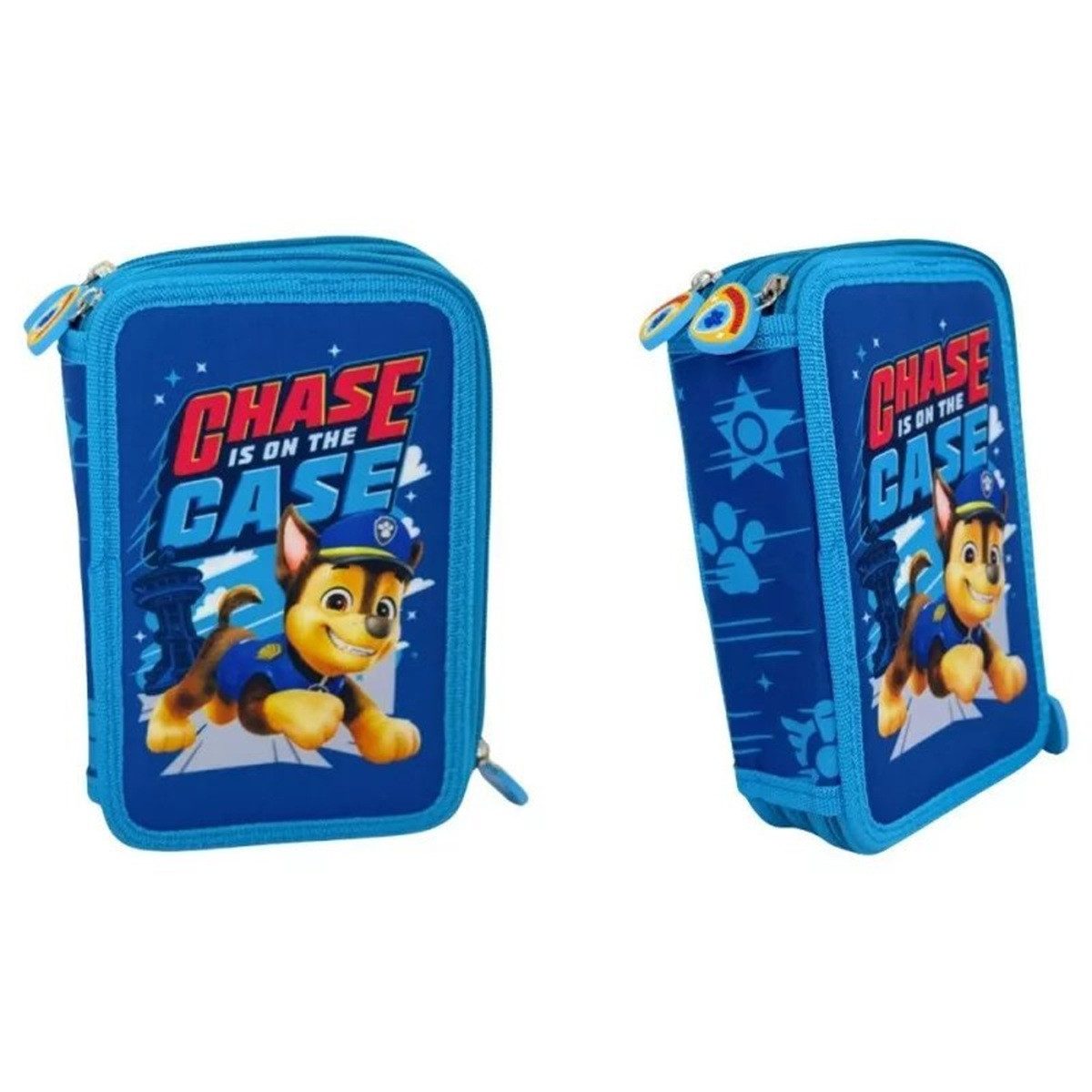 Federmäppchen PAW Patrol Chase Federmäppchen 3-lagig, gefüllt