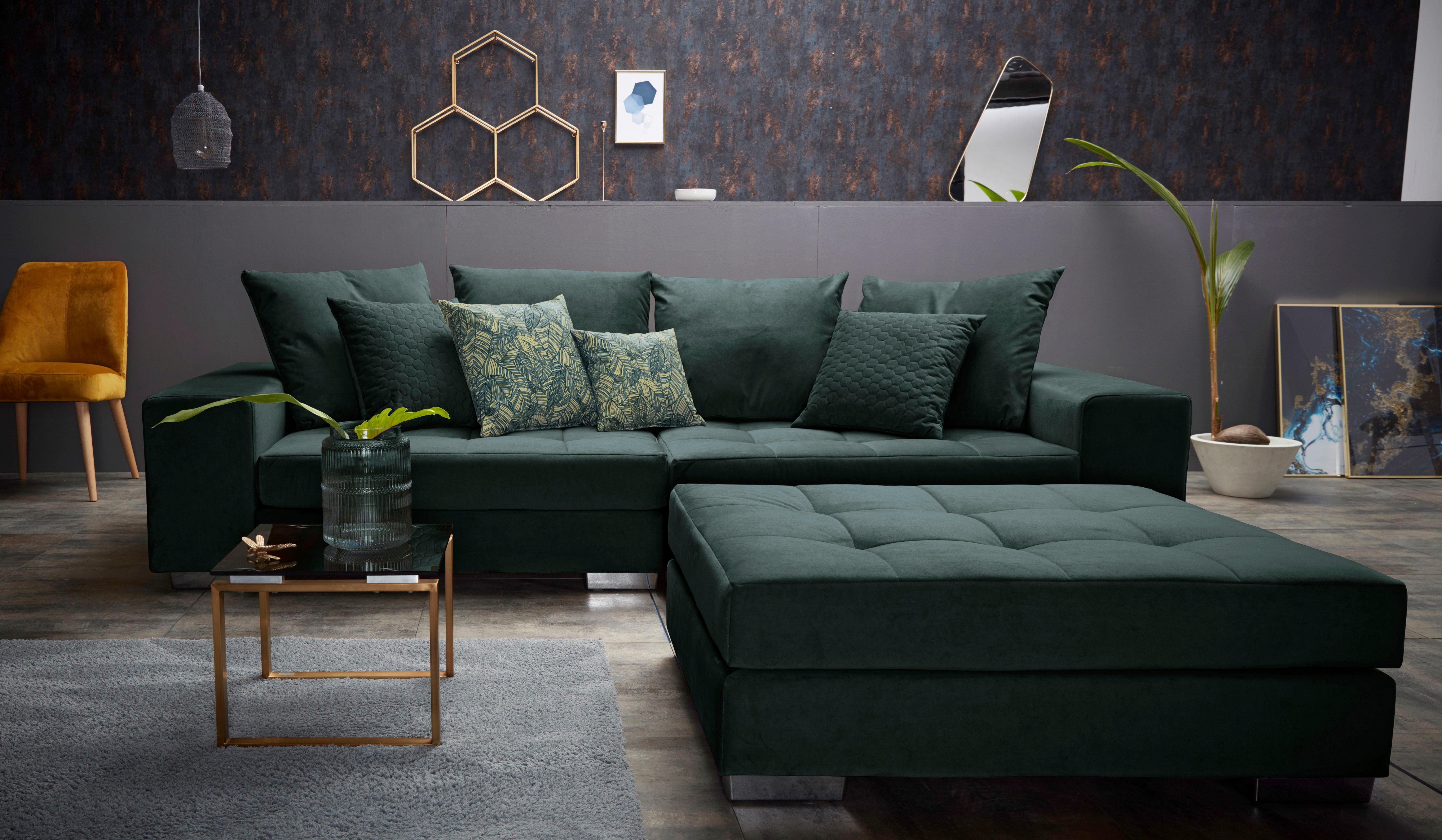 INOSIGN Big-Sofa VALE mit Steppung im Sitzbereich