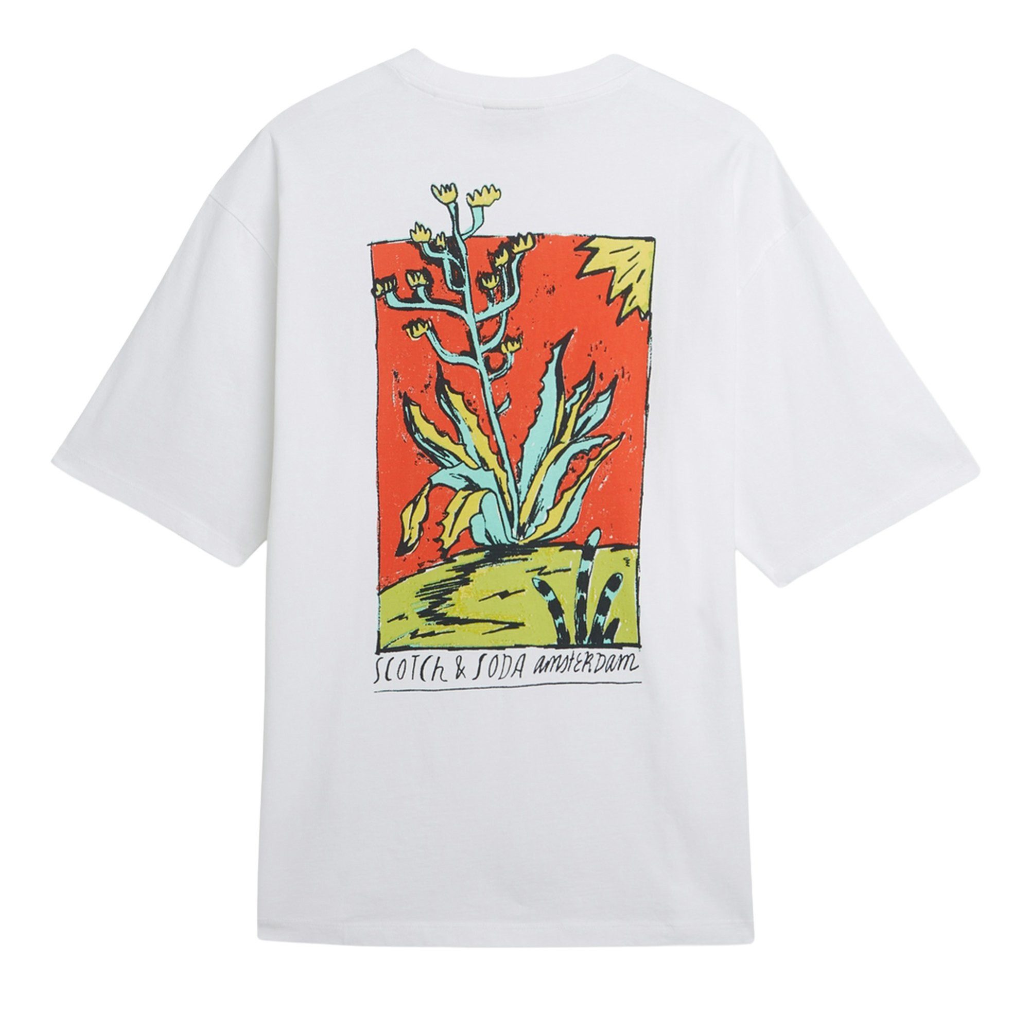 Scotch & Soda T-Shirt Herren T-Shirt 1er Pack Baumwolle (Packung, 1er Pack)
