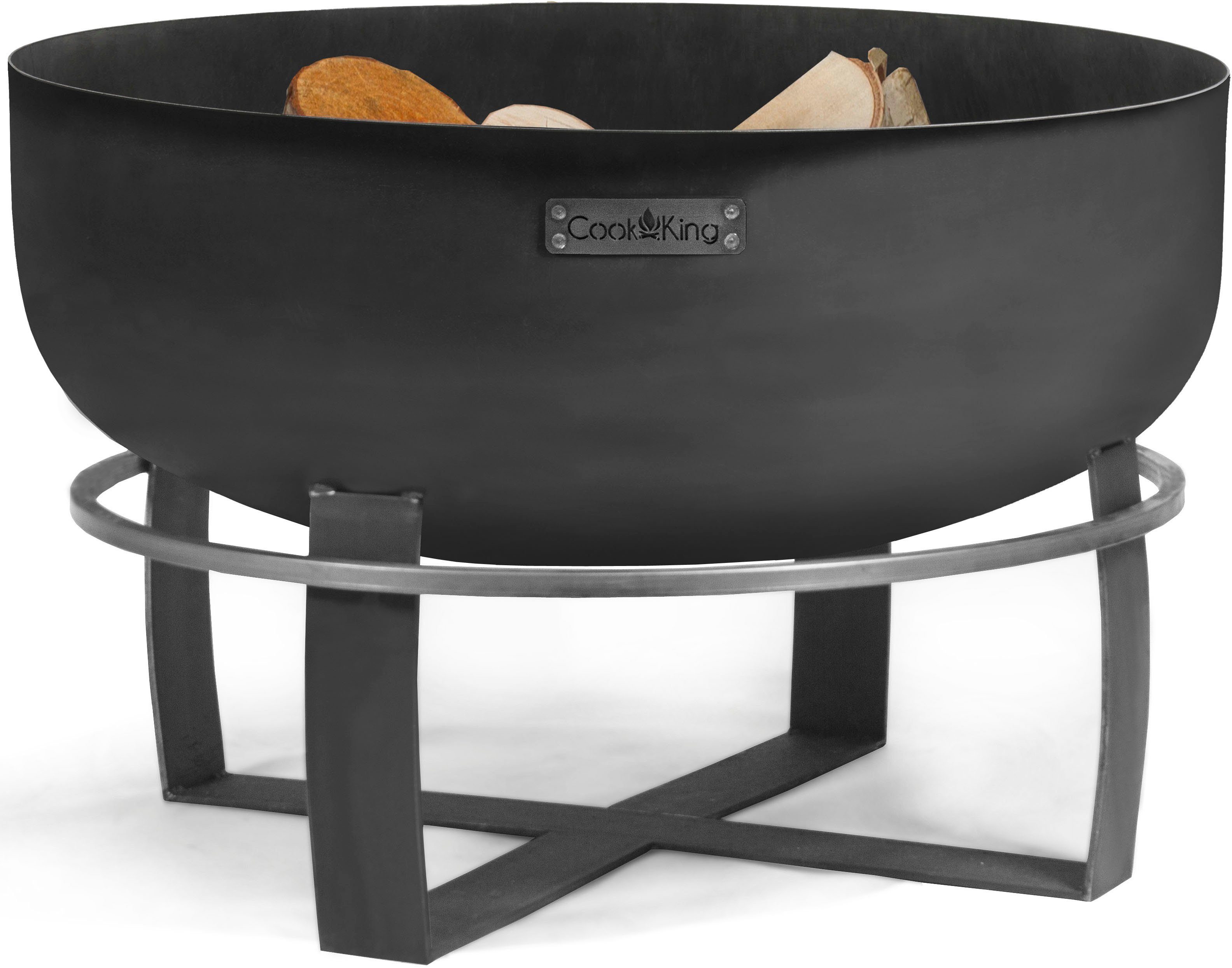 CookKing Feuerschale XXL Viking, Ø 80x50 cm