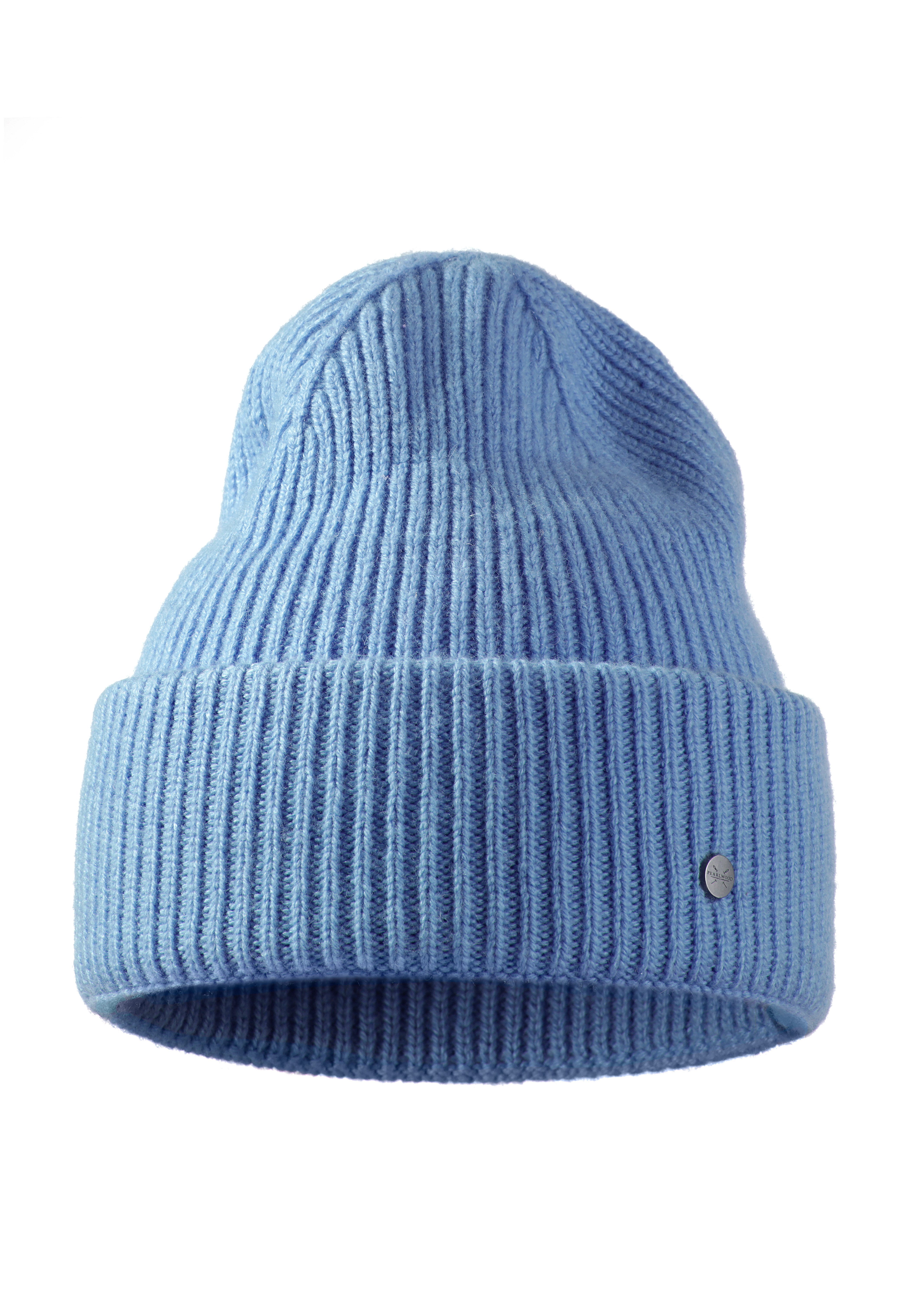 PEARLWOOD Strickmütze IVA Feinripp, breiter Umschlag, Temperaturregulierend günstig online kaufen