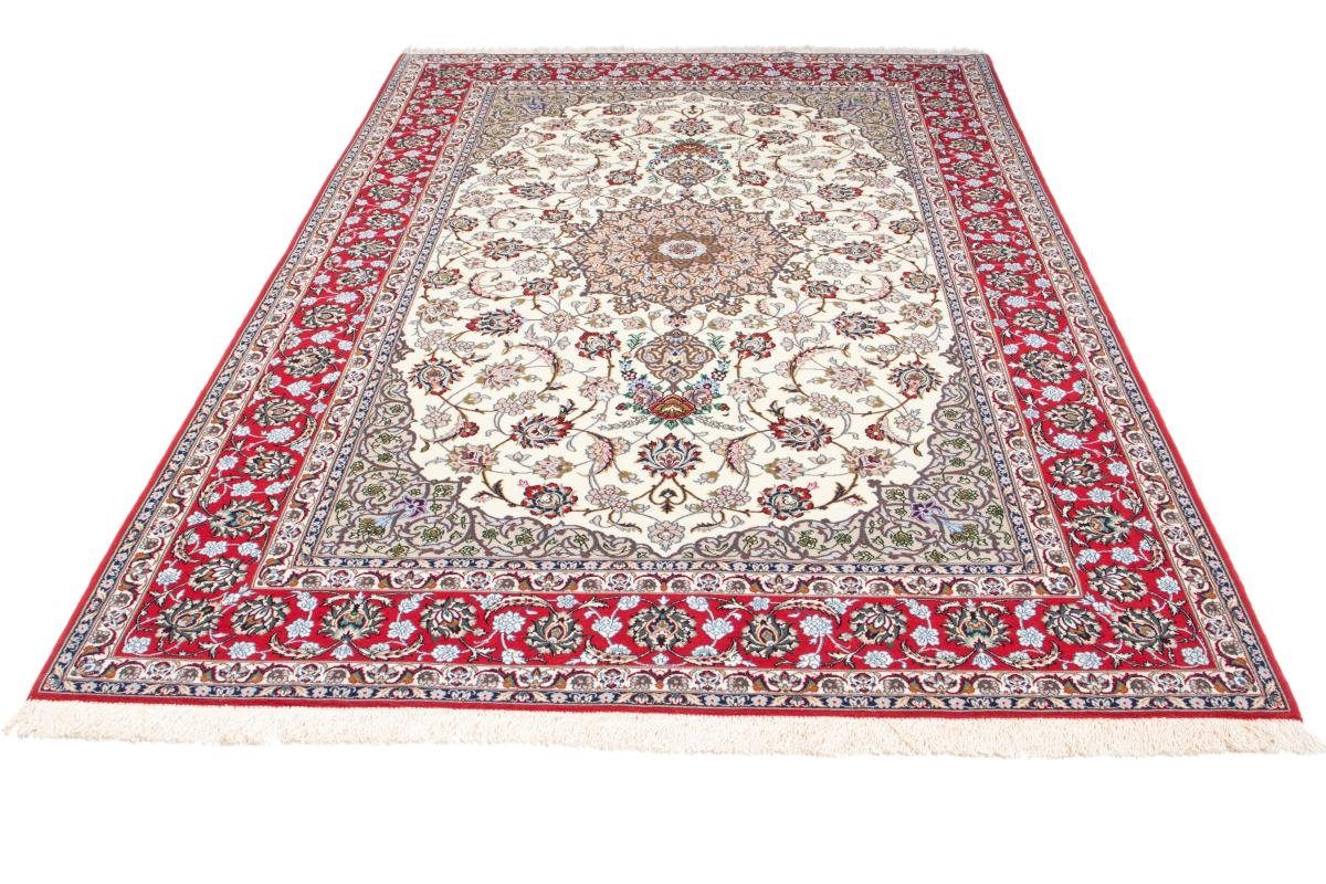 Orientteppich Isfahan Höhe: Nain rechteckig, 160x247 Orientteppich, Trading, Seidenkette Handgeknüpfter 6 mm