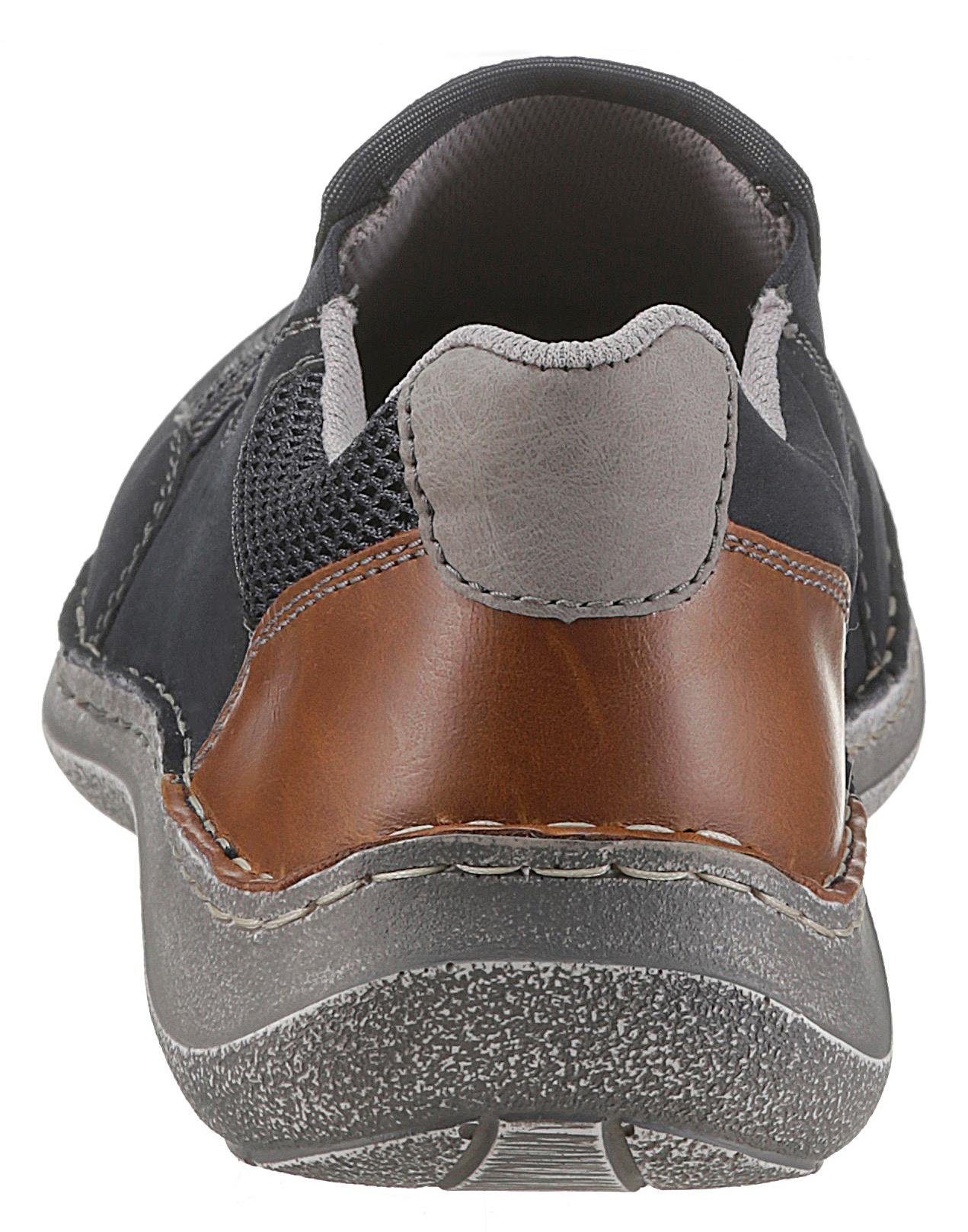 Rieker Slipper Halbschuh, Freizeitschuh, Schlupfschuh mit luftigem Mesh günstig online kaufen