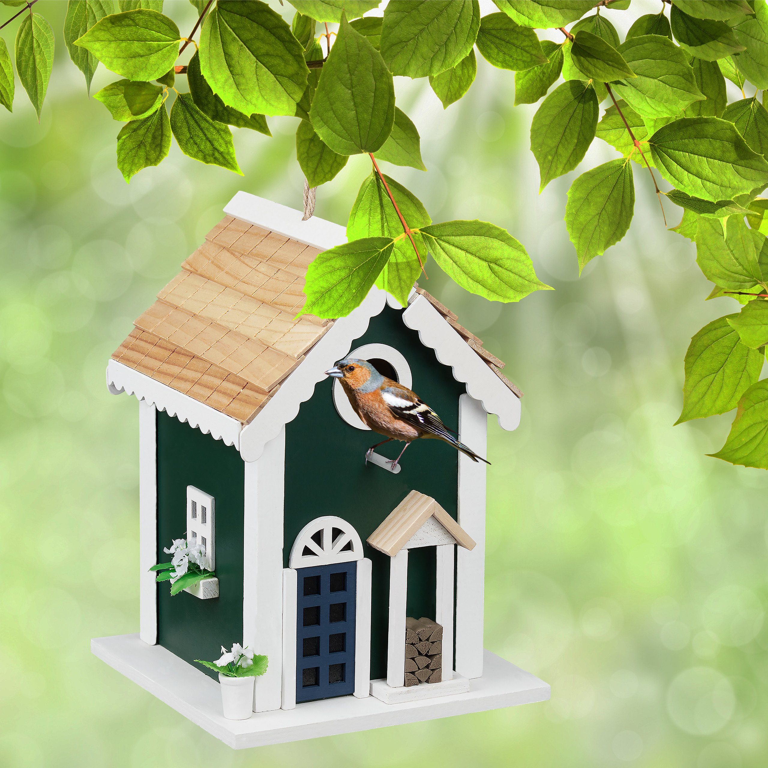 relaxdays Vogelhaus Landhaus günstig online kaufen