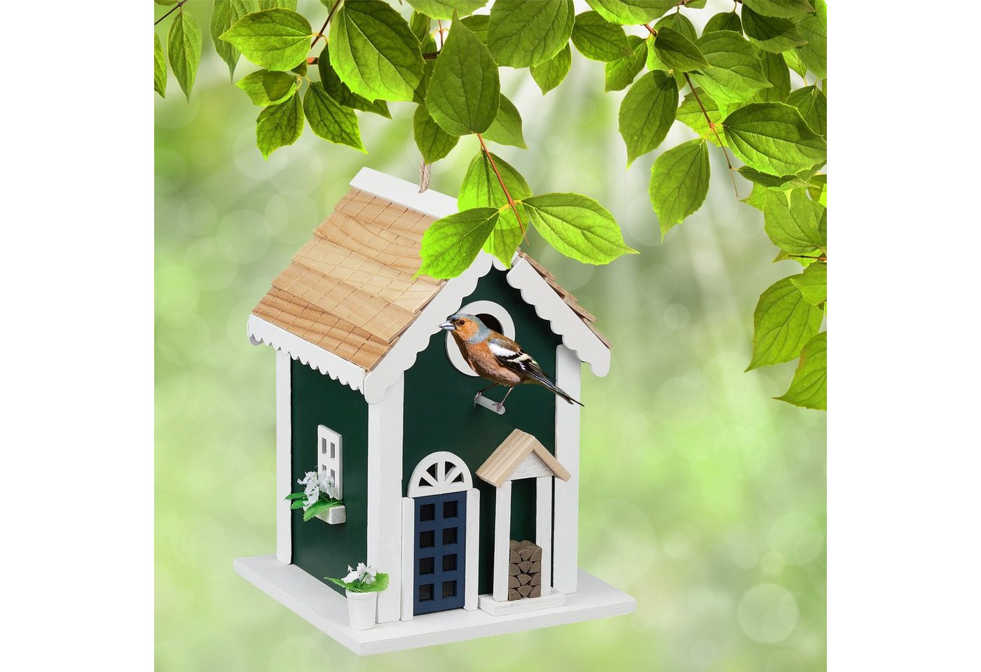 Thumbnail - relaxdays Vogelhaus Landhaus