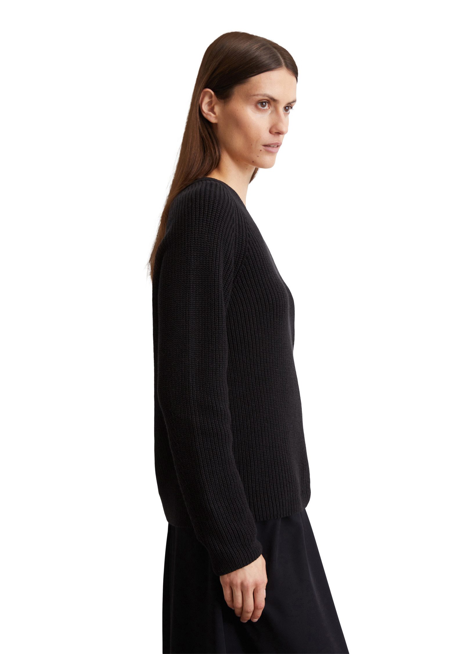 Marc O'Polo Strickpullover aus softem Baumwoll-Garn günstig online kaufen