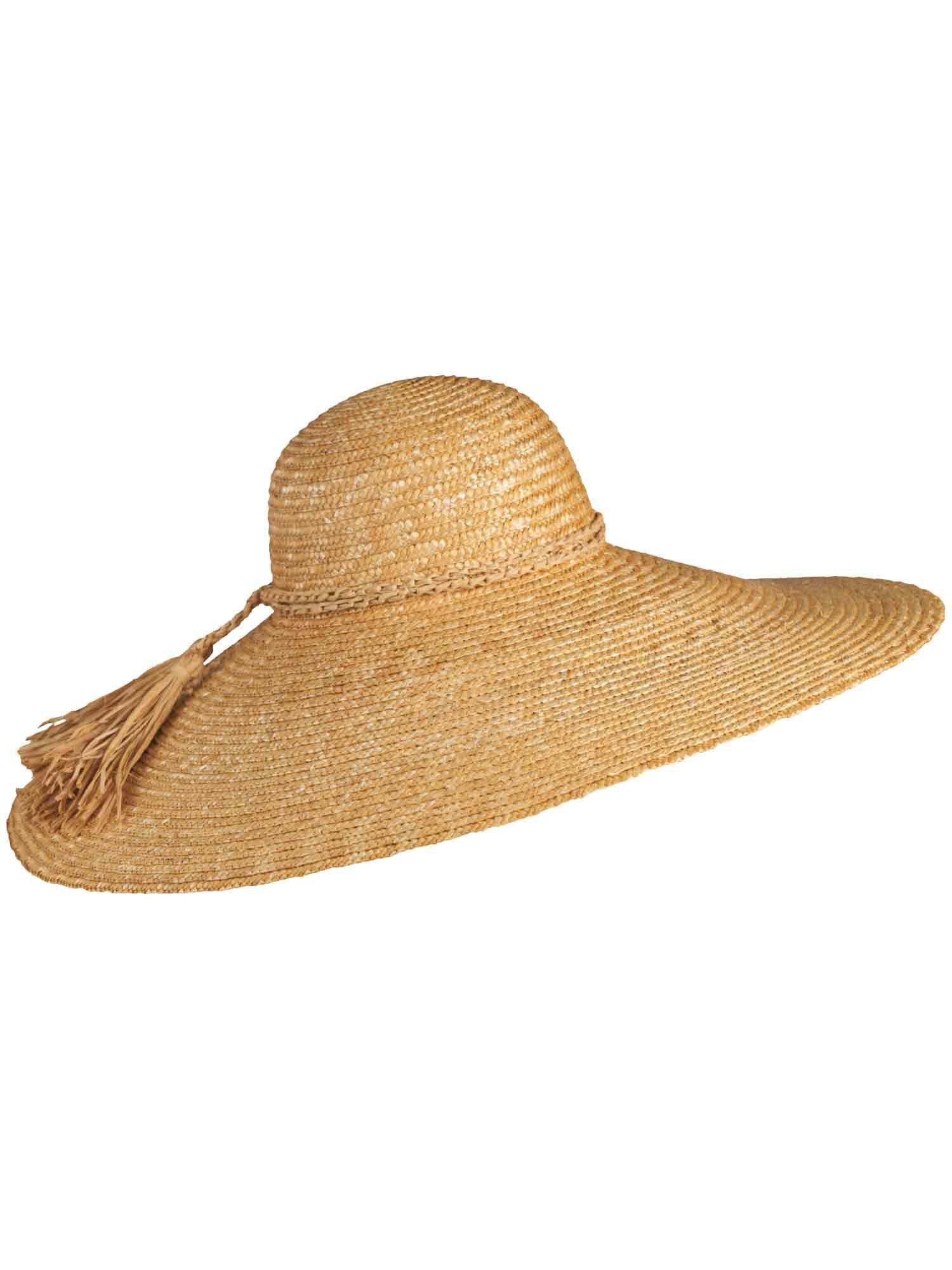 Loevenich Sonnenhut Stroh Kopfbedeckung (keine Fransen)