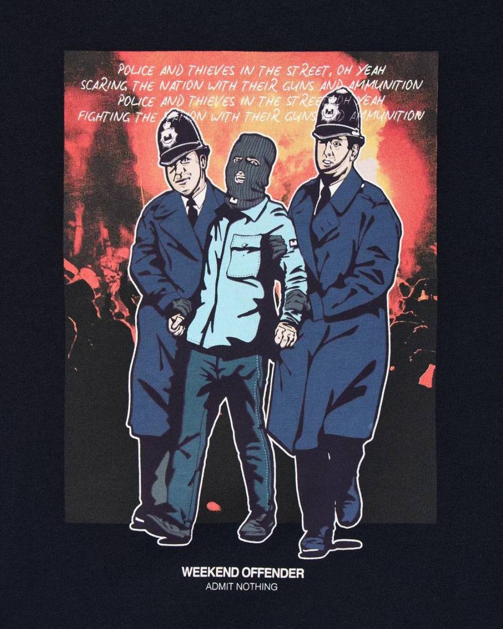 Weekend Offender T-Shirt T-Shirt Weekend Offender Murvin Graphic – Bild 4 von 4