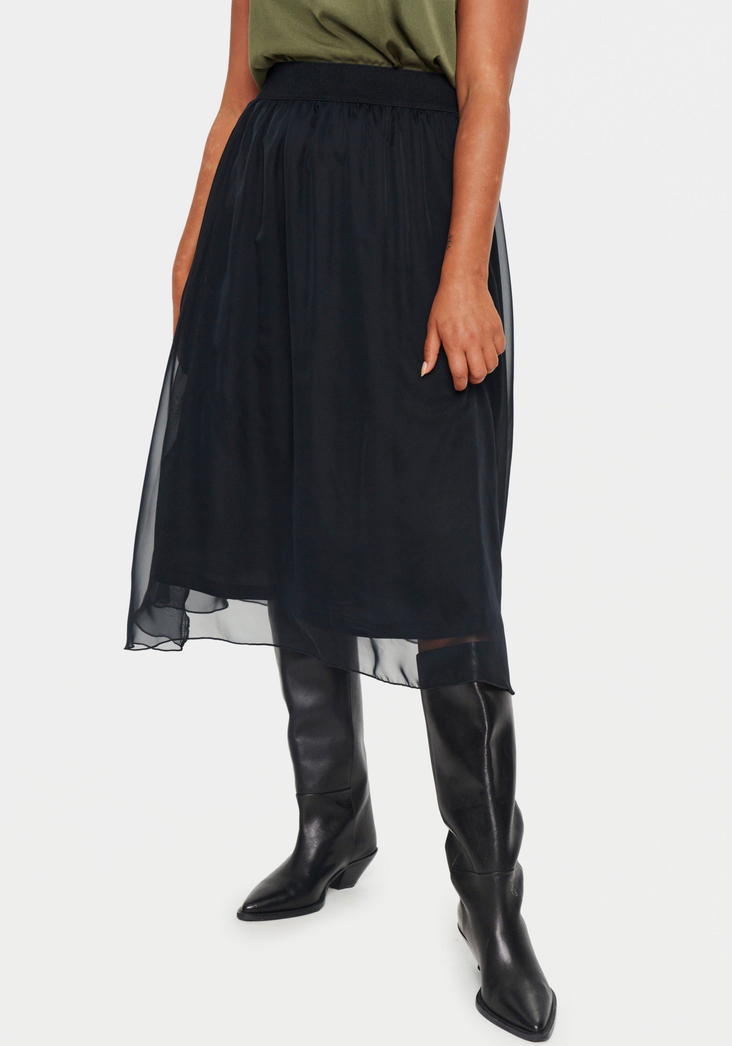 Saint Tropez Midirock CoralSZ Skirt aus günstig online kaufen