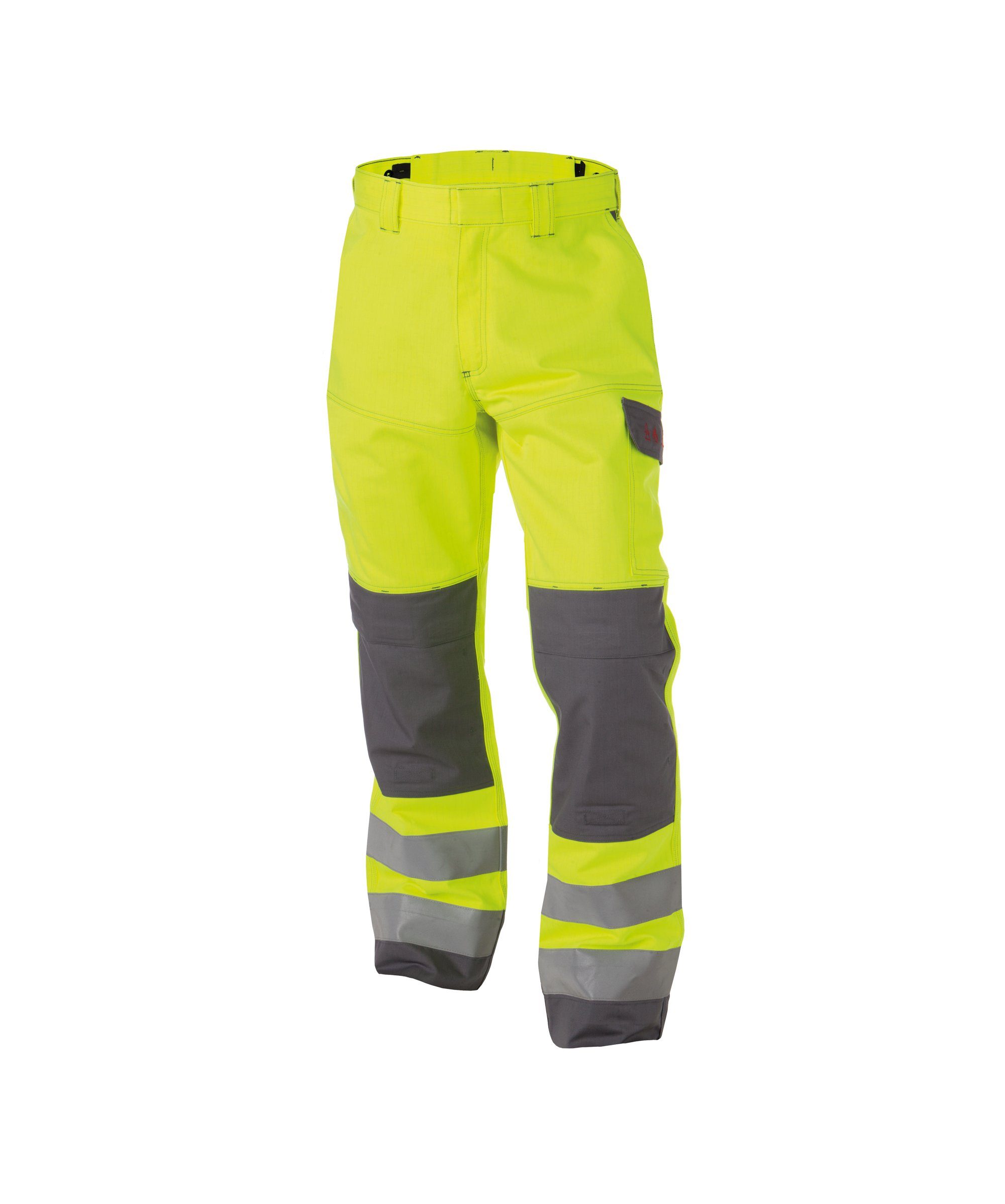 Arbeitshose Multinorm Warnschutzhose mit Kniepolstertaschen Manchester