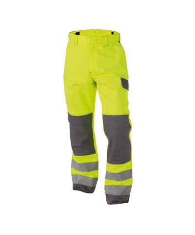 Dassy Arbeitshose Multinorm Warnschutzhose mit Kniepolstertaschen Manchester (1-tlg)