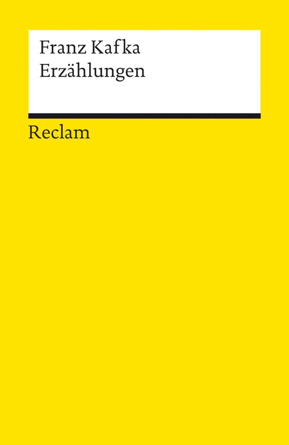 Erzählungen / Franz Kafka