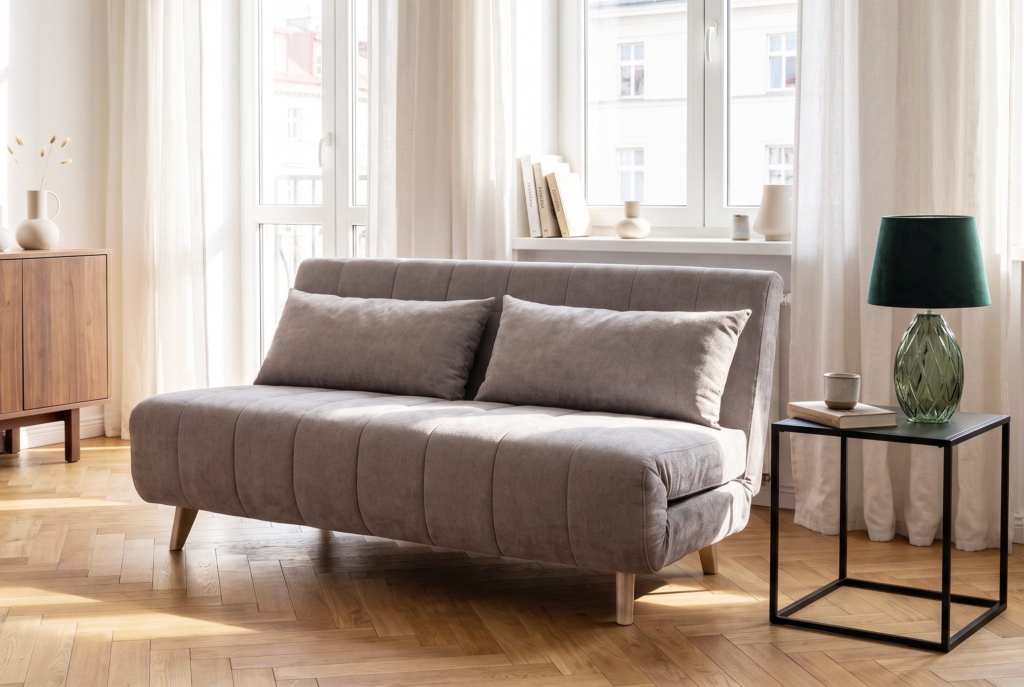 OTTO home Schlafsofa FANNSEY 140 cm -2-Sitzer, verstellbare Rückenlehne, Verstellbare Rückenlehne und Sofa mit Bettfunktion