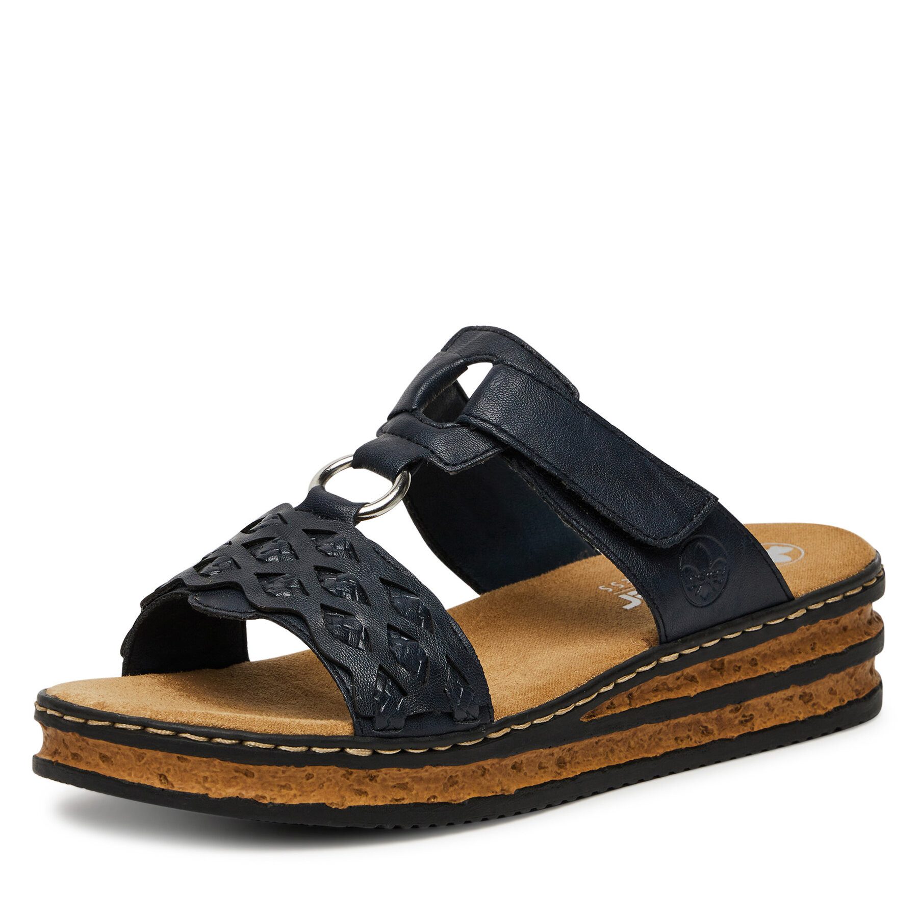Rieker Rieker Damen-Flip-Flops, Marineblau, 629K9-14 Badepantolette