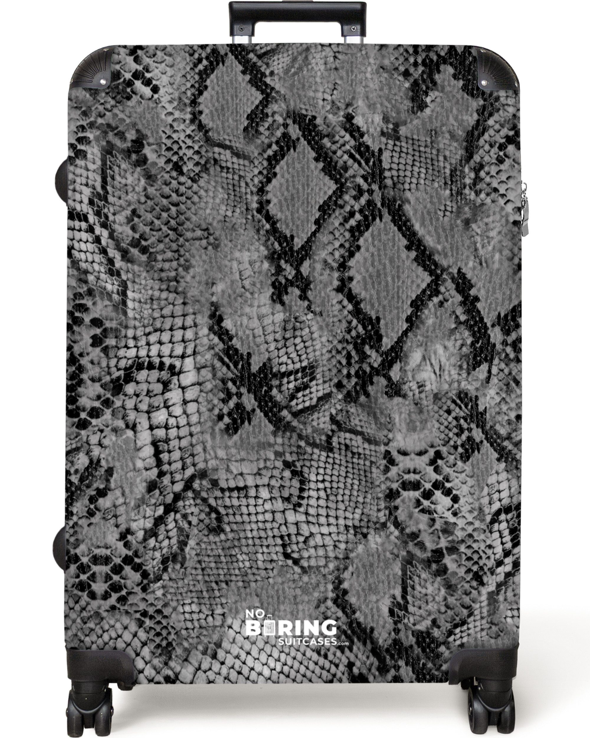 NoBoringSuitcases.com© Hartschalen-Trolley Tiermuster - Schlange - günstig online kaufen