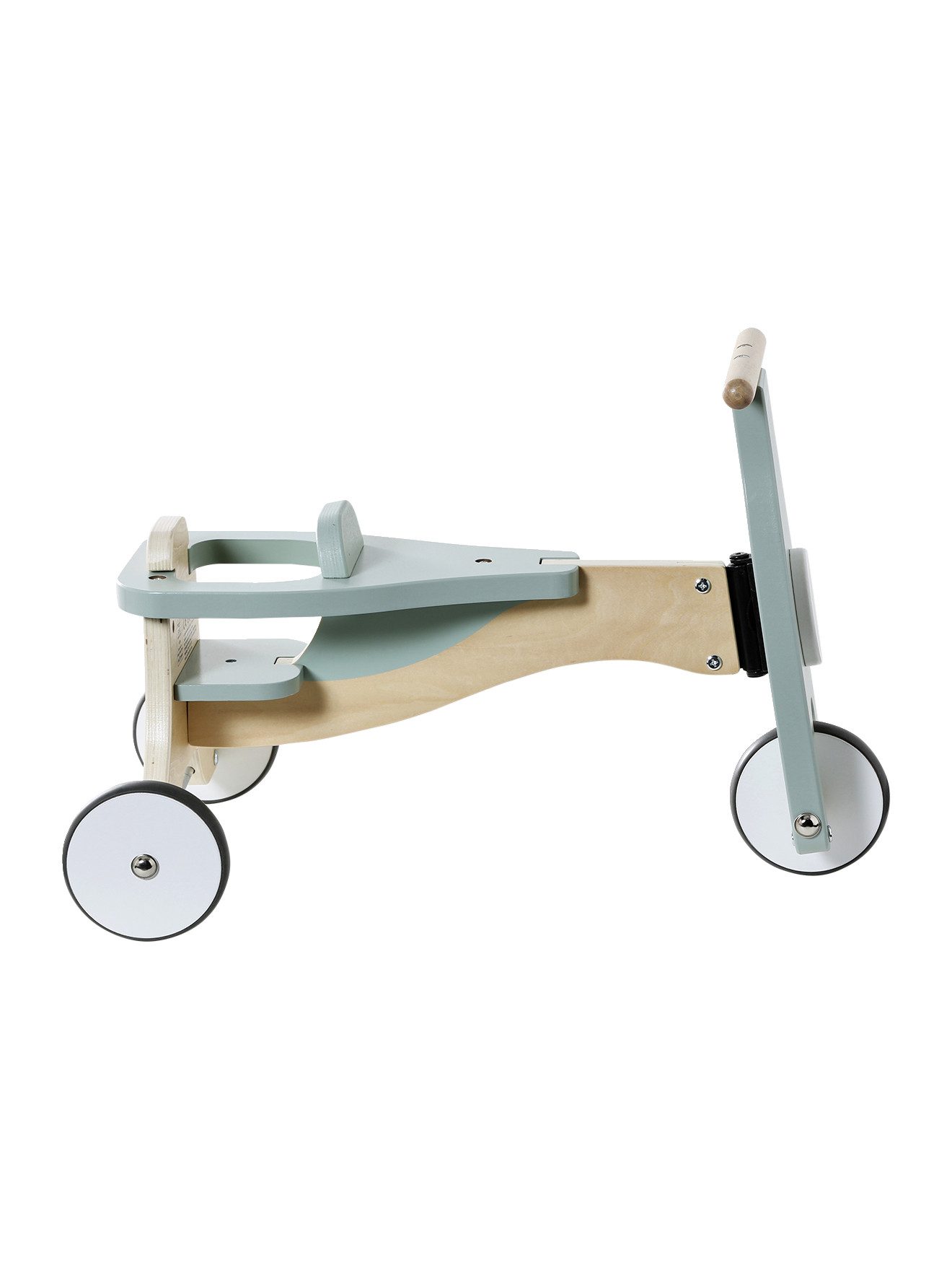 vertbaudet Lauflernwagen Kinder Dreirad mit Puppensitz, Holz FSC®