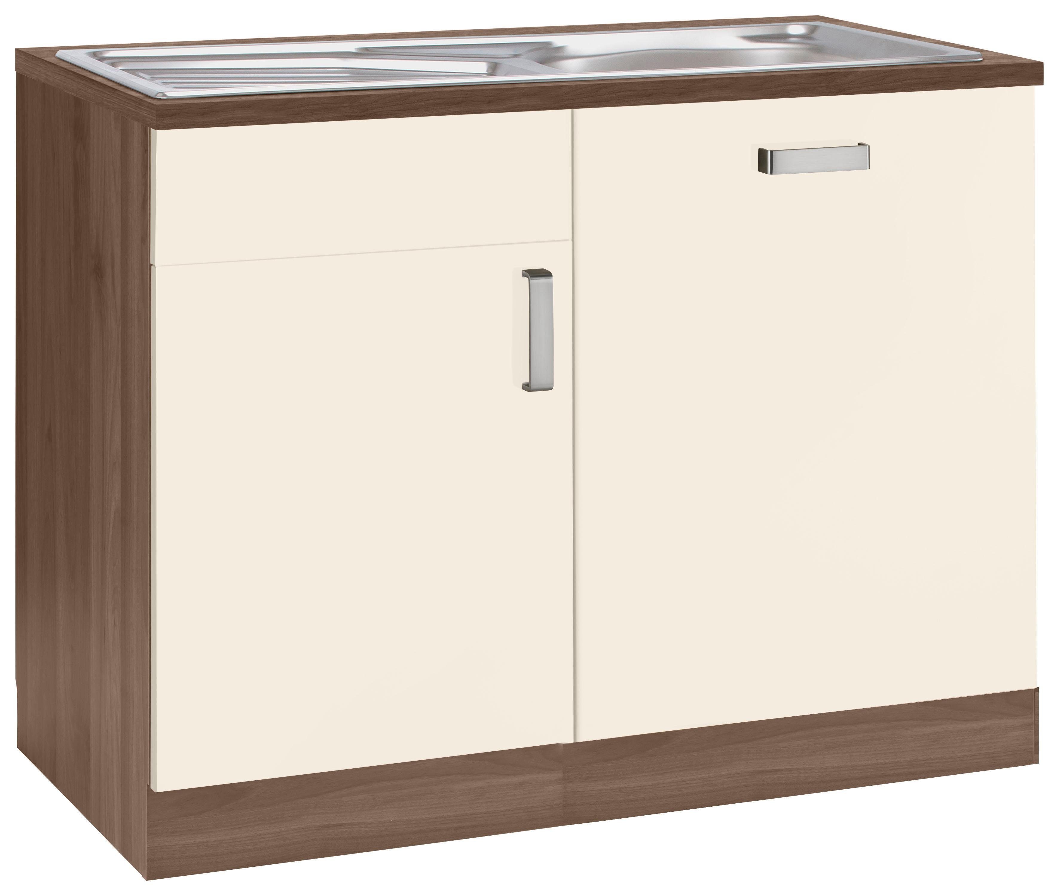 Wiho Küchen Spülenschrank »Tacoma«, Breite 110 cm, inkl. Tür/Sockel für Geschirrspüler - wiho Küchen