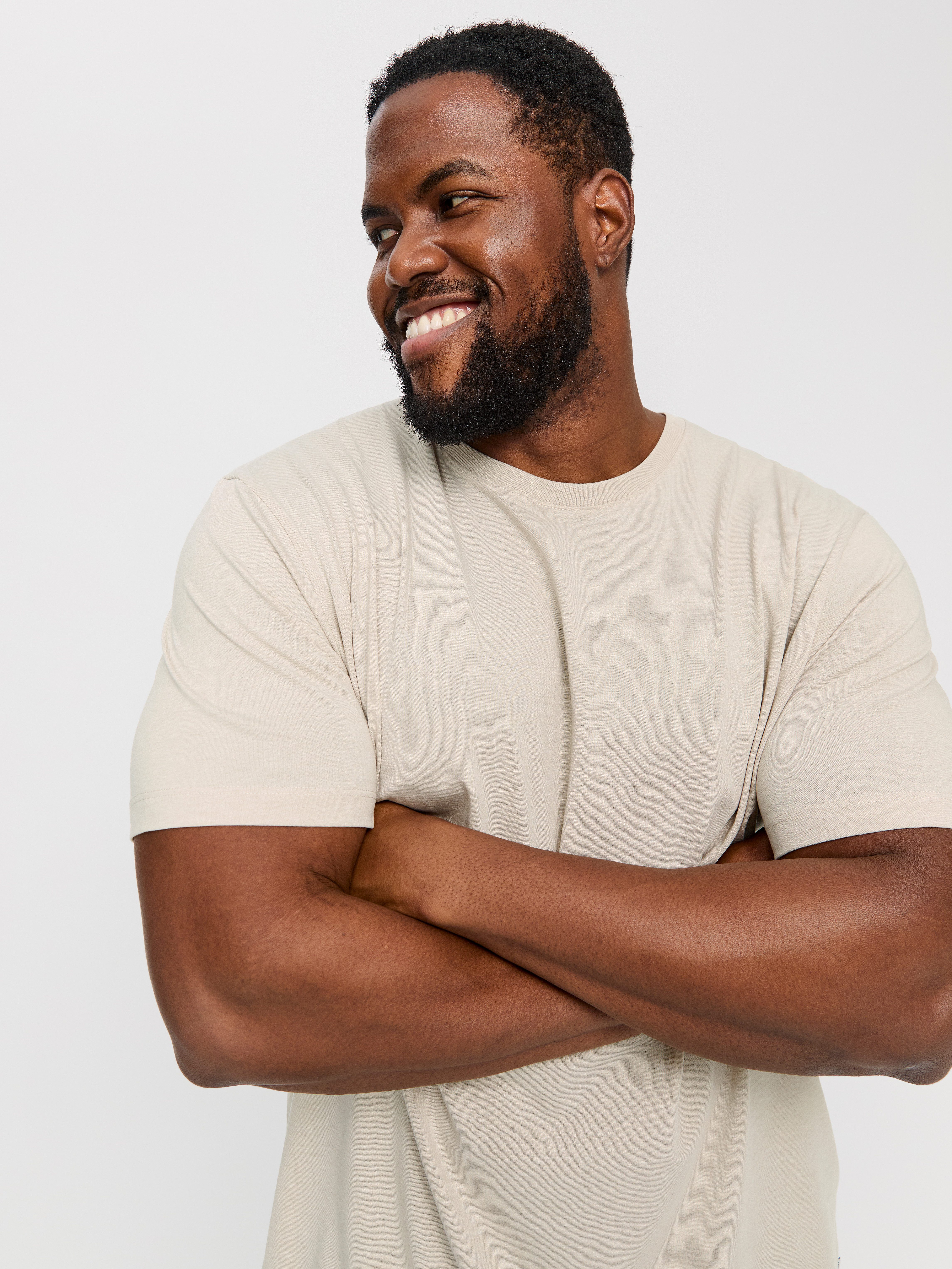 Jack & Jones PlusSize Rundhalsshirt JJEORGANIC günstig online kaufen