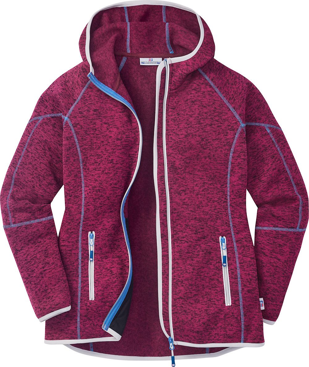 Strickfleecejacke