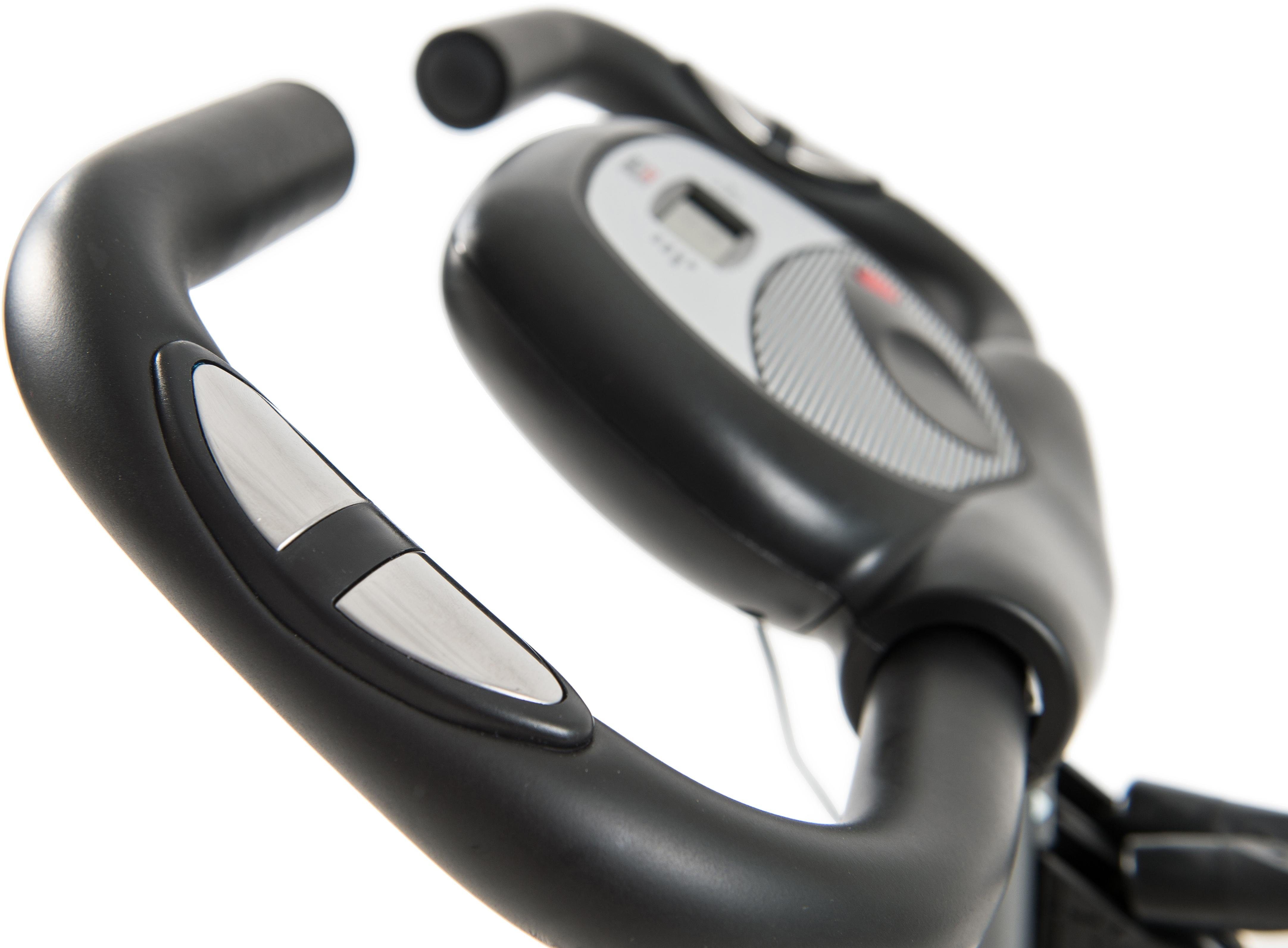 MOTIVE FITNESS by U.N.O. Heimtrainer Multi-Function X-BIKE (mit/ohne Unterlegmatte) (inkl. Seilzug für Arme und Beine), 120 kg max. Benutzergewicht, klappbar, F – Bild 5 von 5