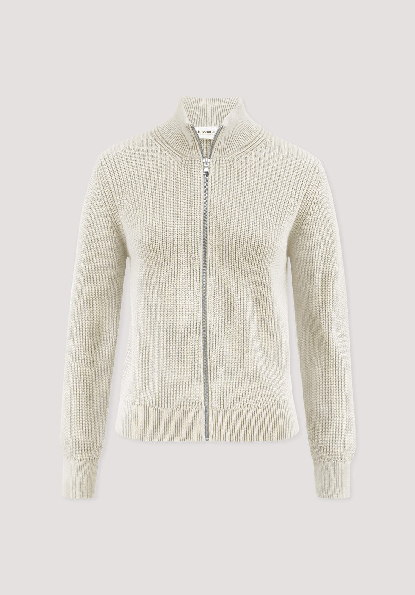 Hessnatur Strickjacke aus reiner Bio-Baumwolle (1-tlg)