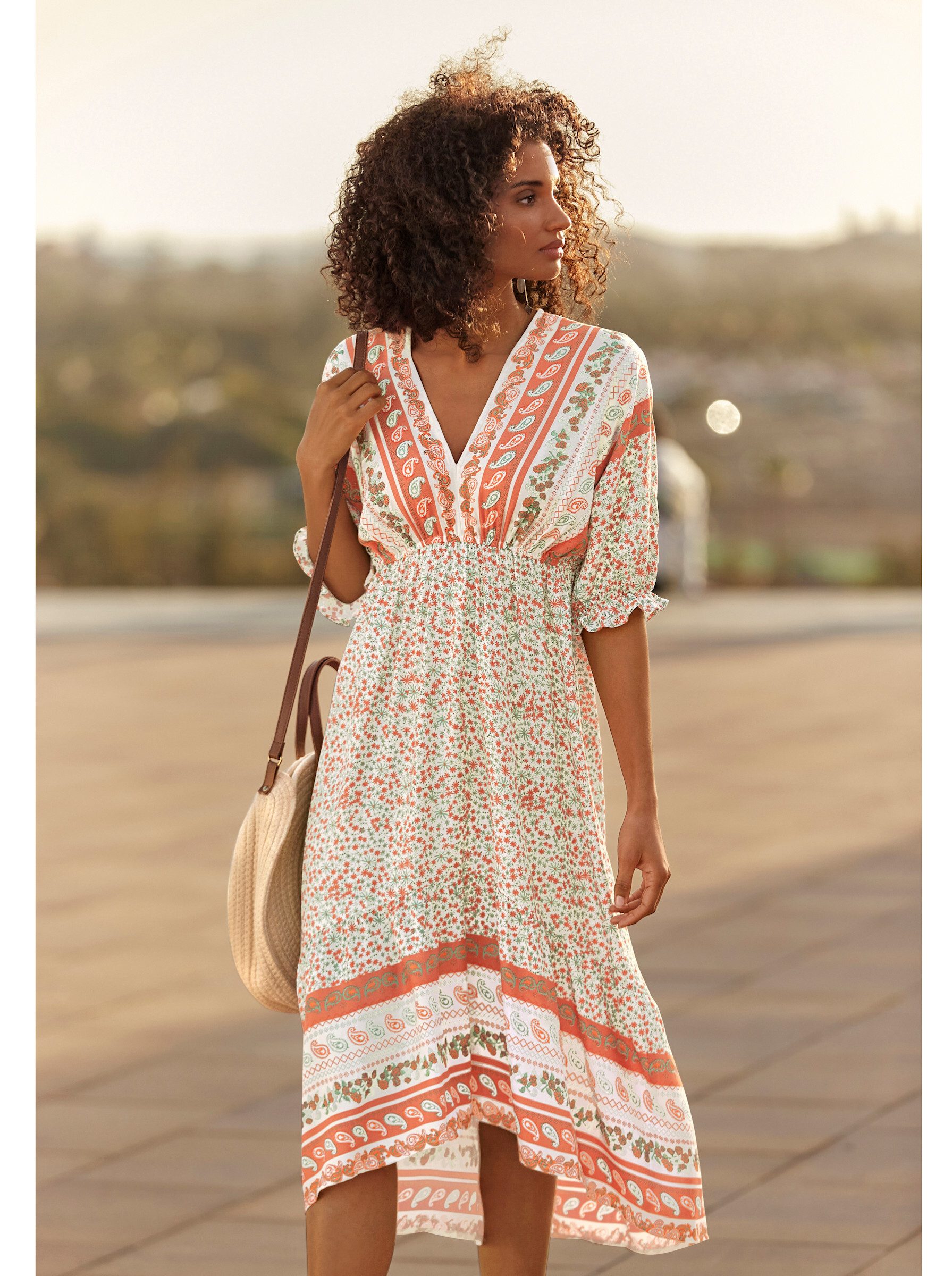 Witt Etuikleid Kleid Kurzarm
