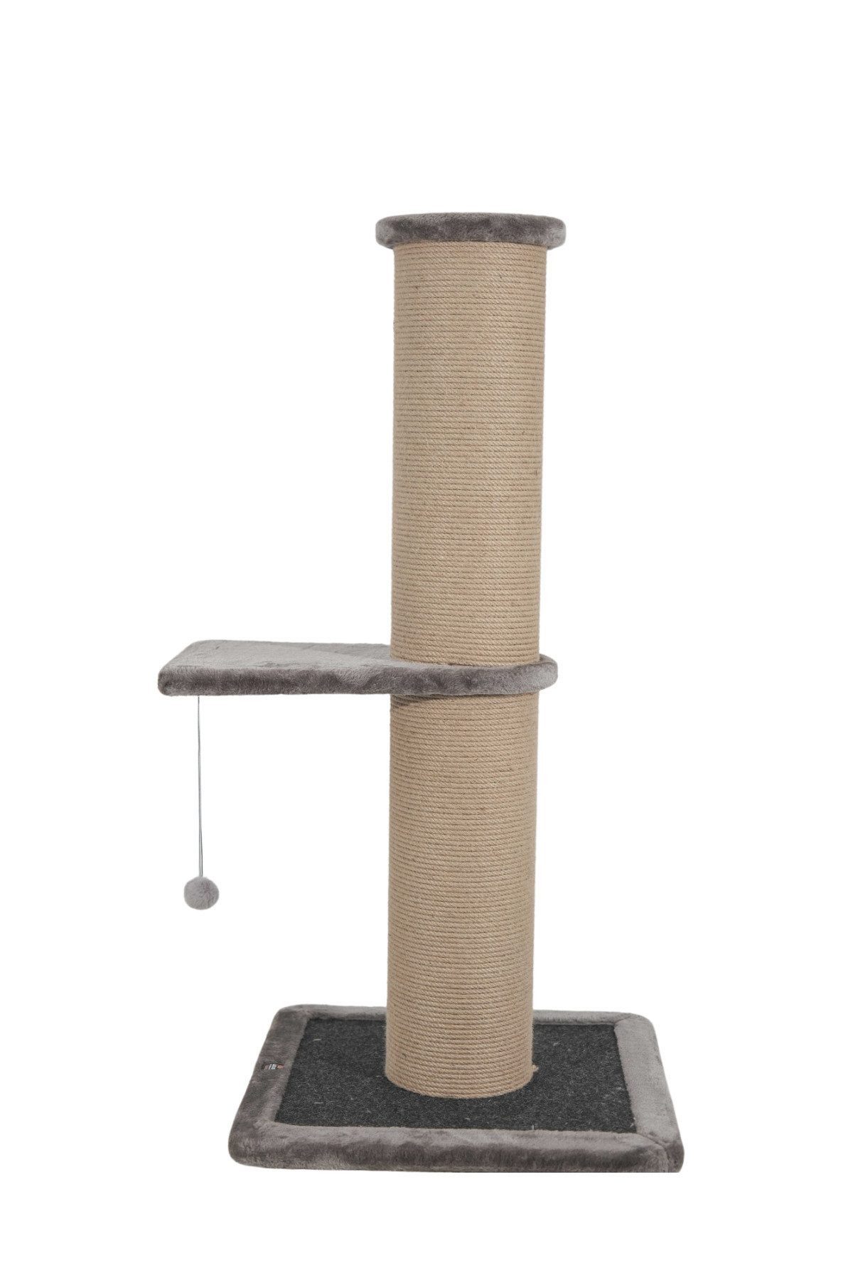 M-Diamant Kratzbaum Kratzbaum Luxuriöses Katzenkratzbrett 106cm für Katzen S-XL, Ruhebereich, robuste Kratzfläche, hochwertige Materialien