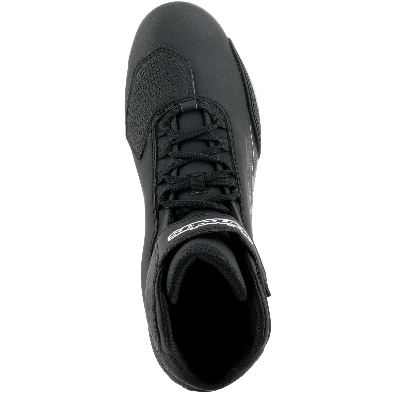 Alpinestars Alpinestars Sektor Motorradschuhe schwarz / weiß 45 Motorradstiefel (Packung, Antistatische und Öl- und Benzinfeste Sohle)