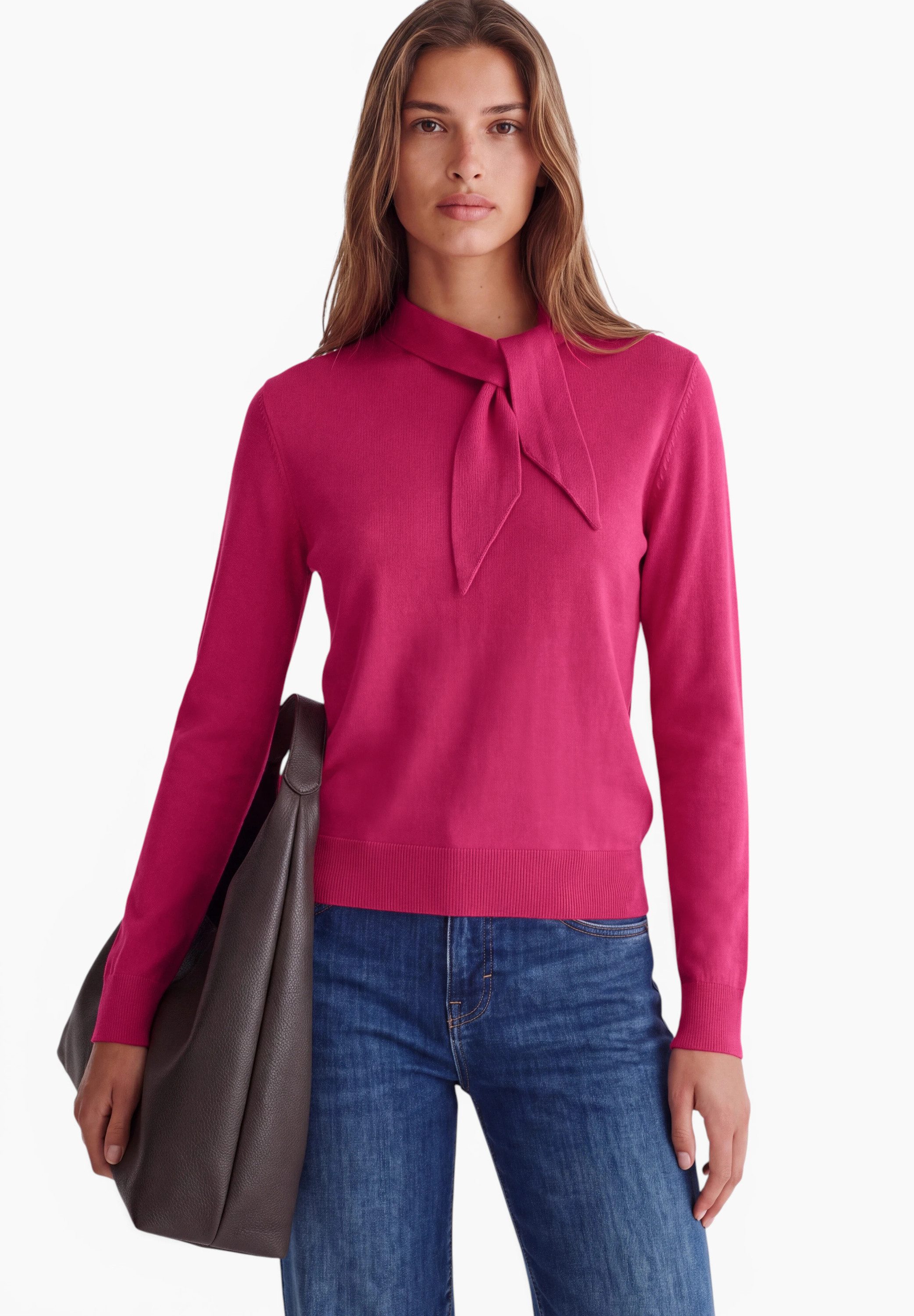 STREET ONE STUDIO Longpullover in Unifarbe