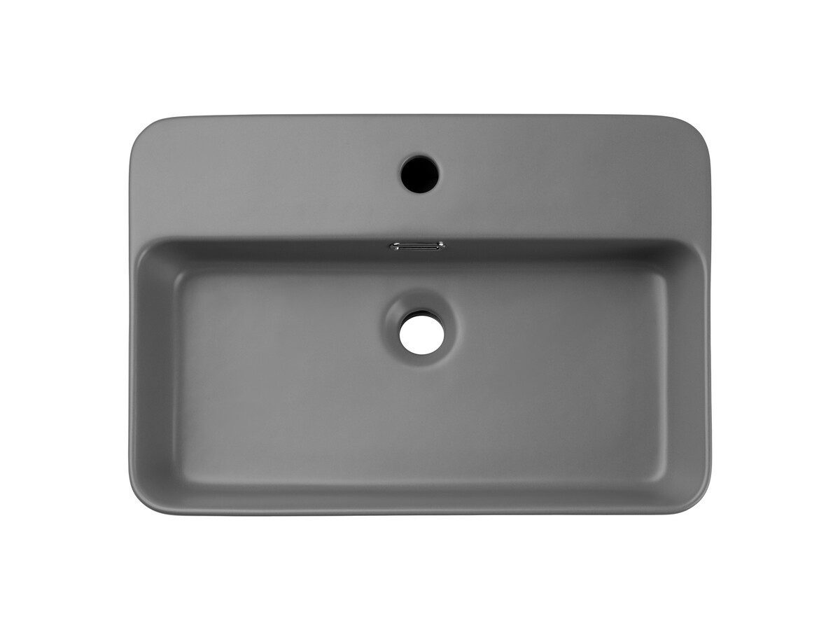 ROYAL24_MARKT Aufsatzwaschbecken - TRUST 2 BM292 - Waschbecken 55 cm Erhältlich in Mehreren Farben. (Aufsatzwaschbecken, 1-St., Premium - TRUST), Hochwertig – Klassisch – Stilvoll.