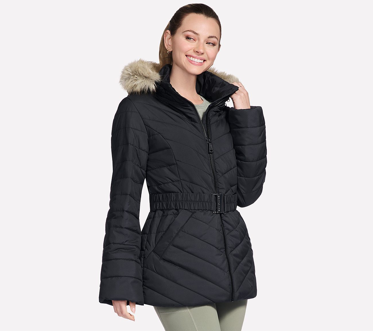 Skechers Winterjacke ON-THE-GO BELTED PARKA günstig online kaufen