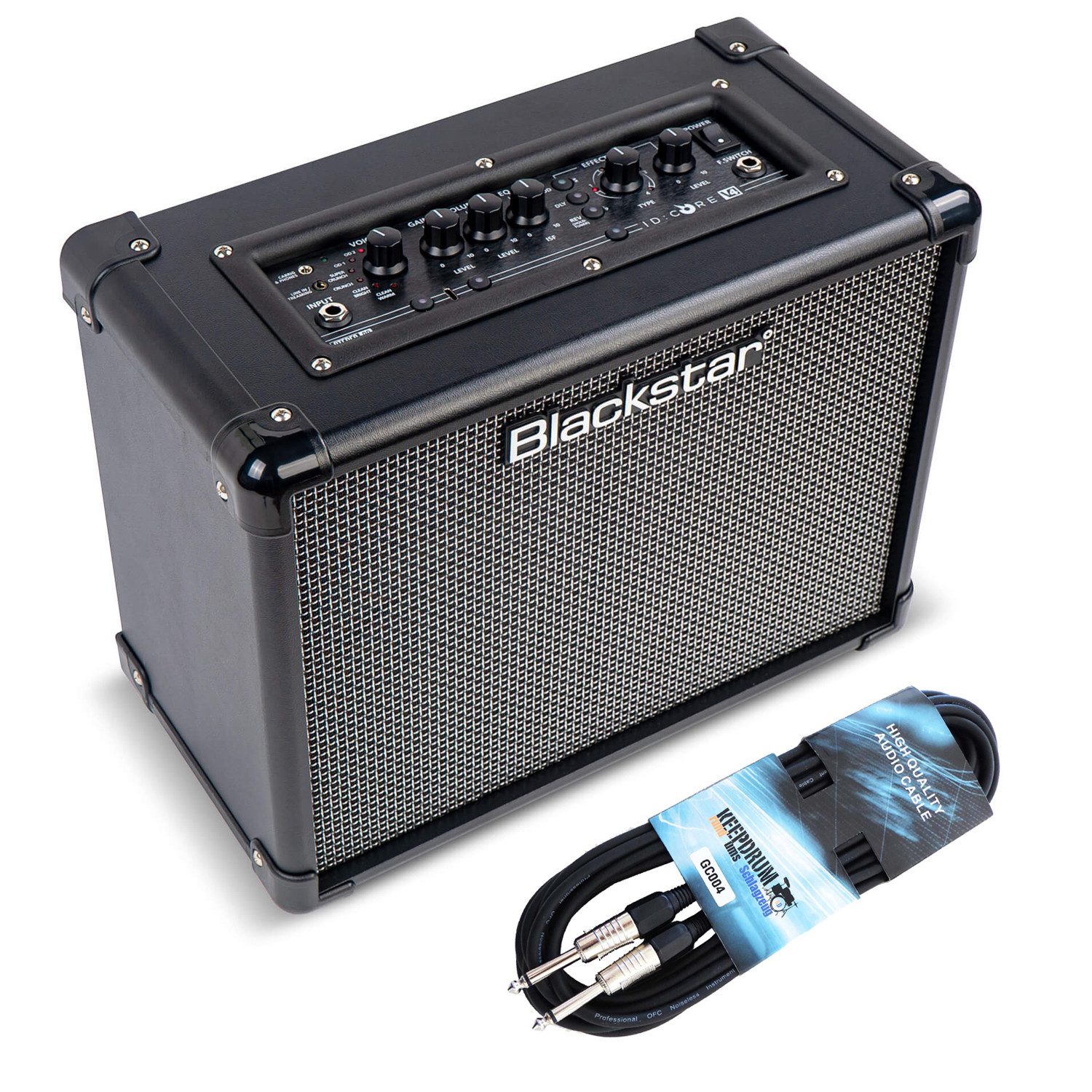 Blackstar Blackstar Gitarren-Verstärker ID Core 20 V4 mit Kabel Verstärker (Anzahl Kanäle: 1, 20 W, Amplifier)