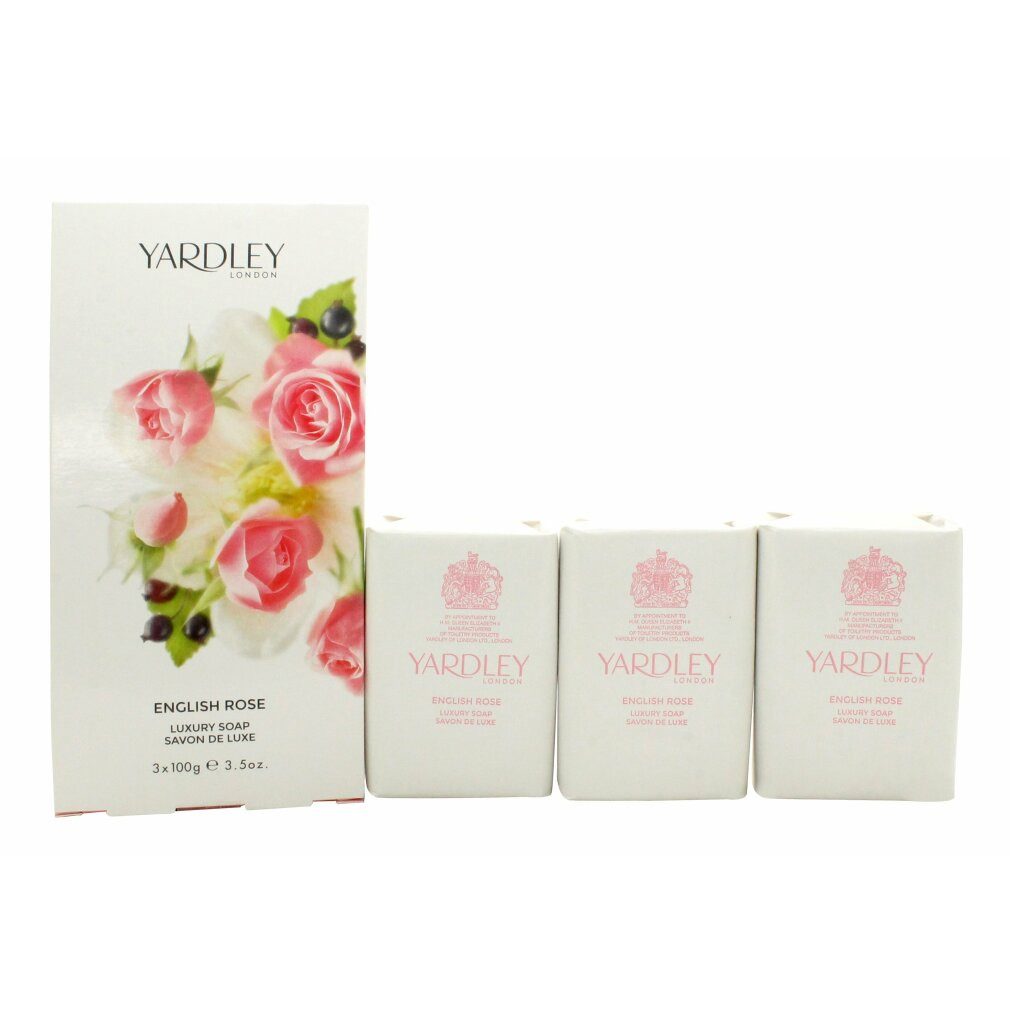 Yardley Feste Duschseife Yardley English Rose Seife 3x 100g