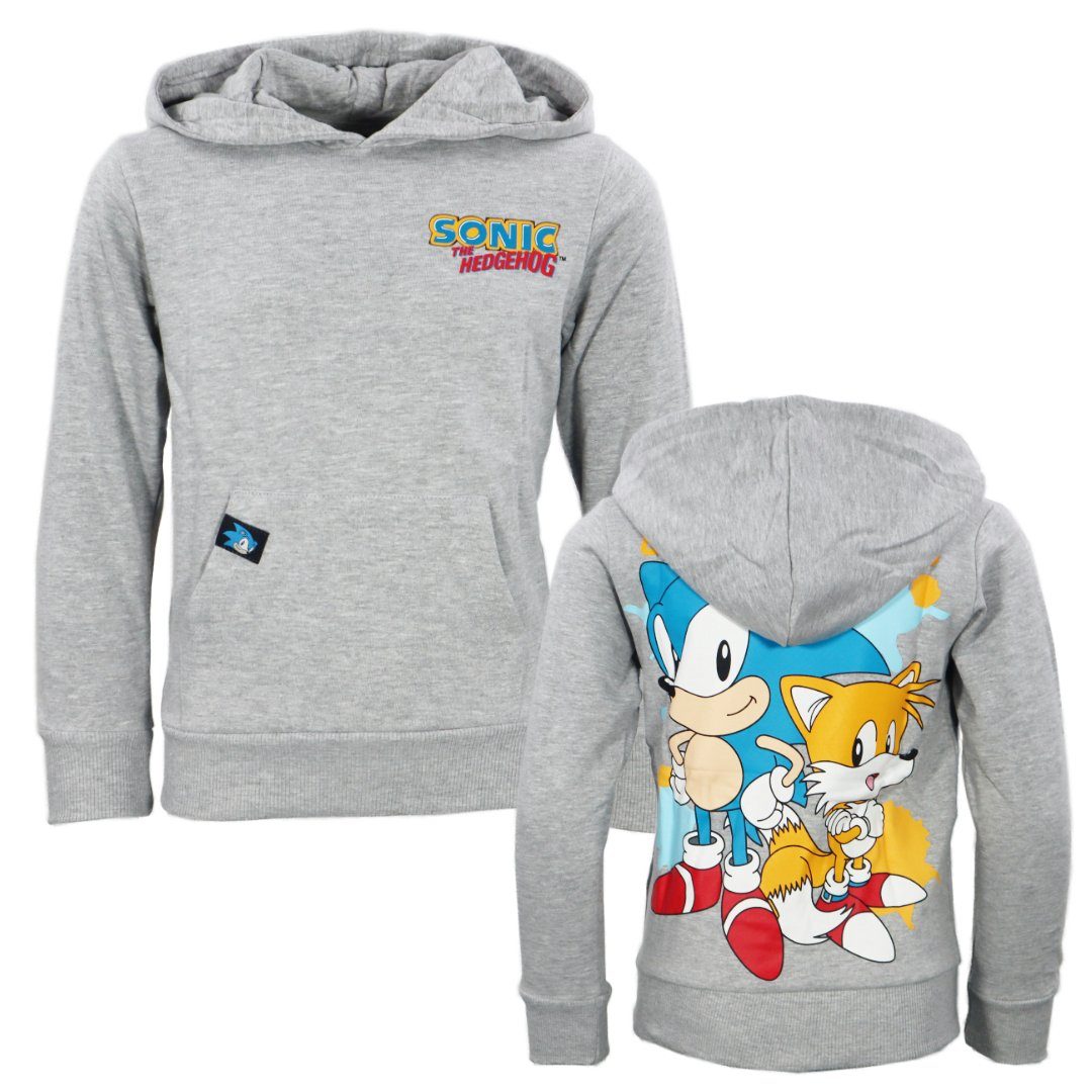 Kapuzenpullover Sonic the Hedgehog Kinder Jungen Hoodie Pulli