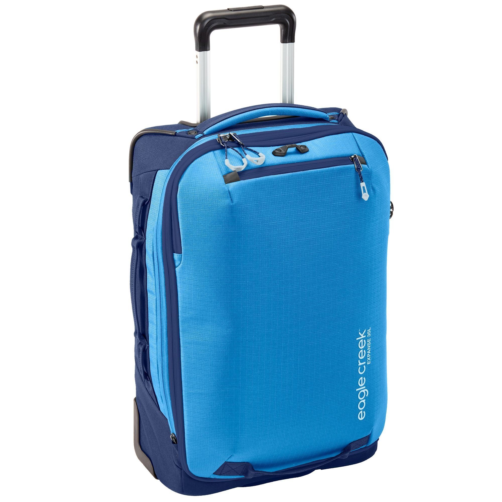 Expanse, blue aizome Creek Polyester 2 Handgepäck-Trolley Eagle Rollen,