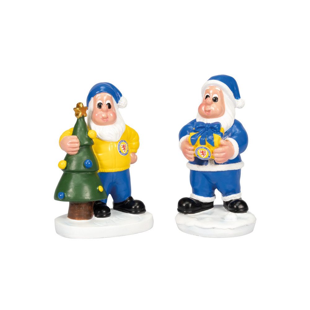 Eintracht Braunschweig Christbaumschmuck Eintracht Braunschweig Weihnachtsfiguren 2er-Set