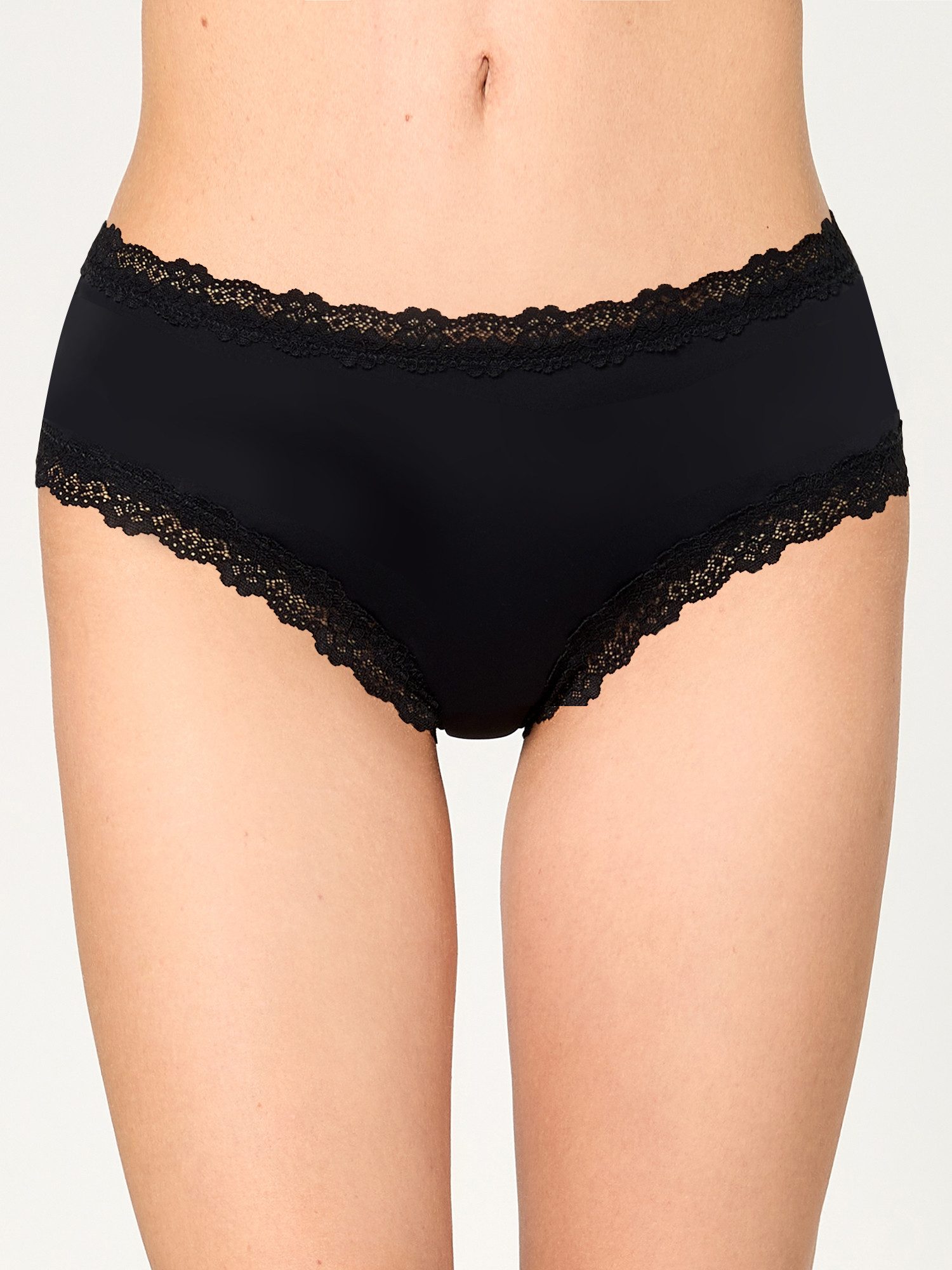 Nur Die Panty Invisible Seamless Lace (2-St) Pantyslip, Boyshort, Unterwäsche