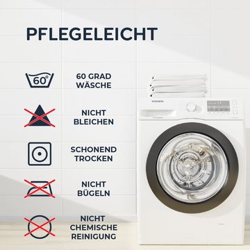 Matratzenschoner PREMIUM Matratzenauflage waschbar atmungsaktiv, geräuscharm Uniento, in verschiedenen Größen, 100% wasserdicht, 100% Baumwolle