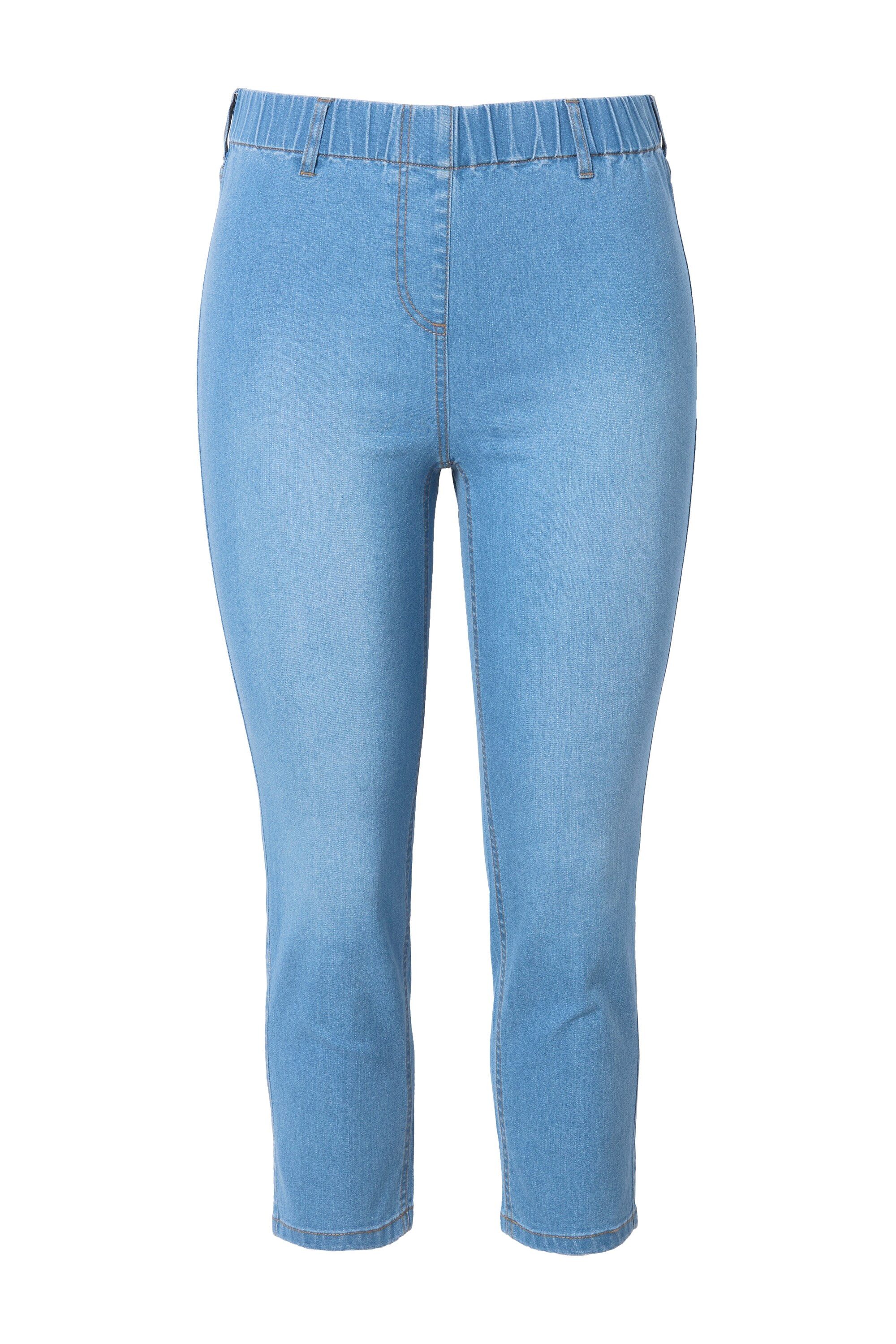 Ulla Popken Funktionshose 7/8-Jeggings Sienna Elastikbund schmales Bein günstig online kaufen